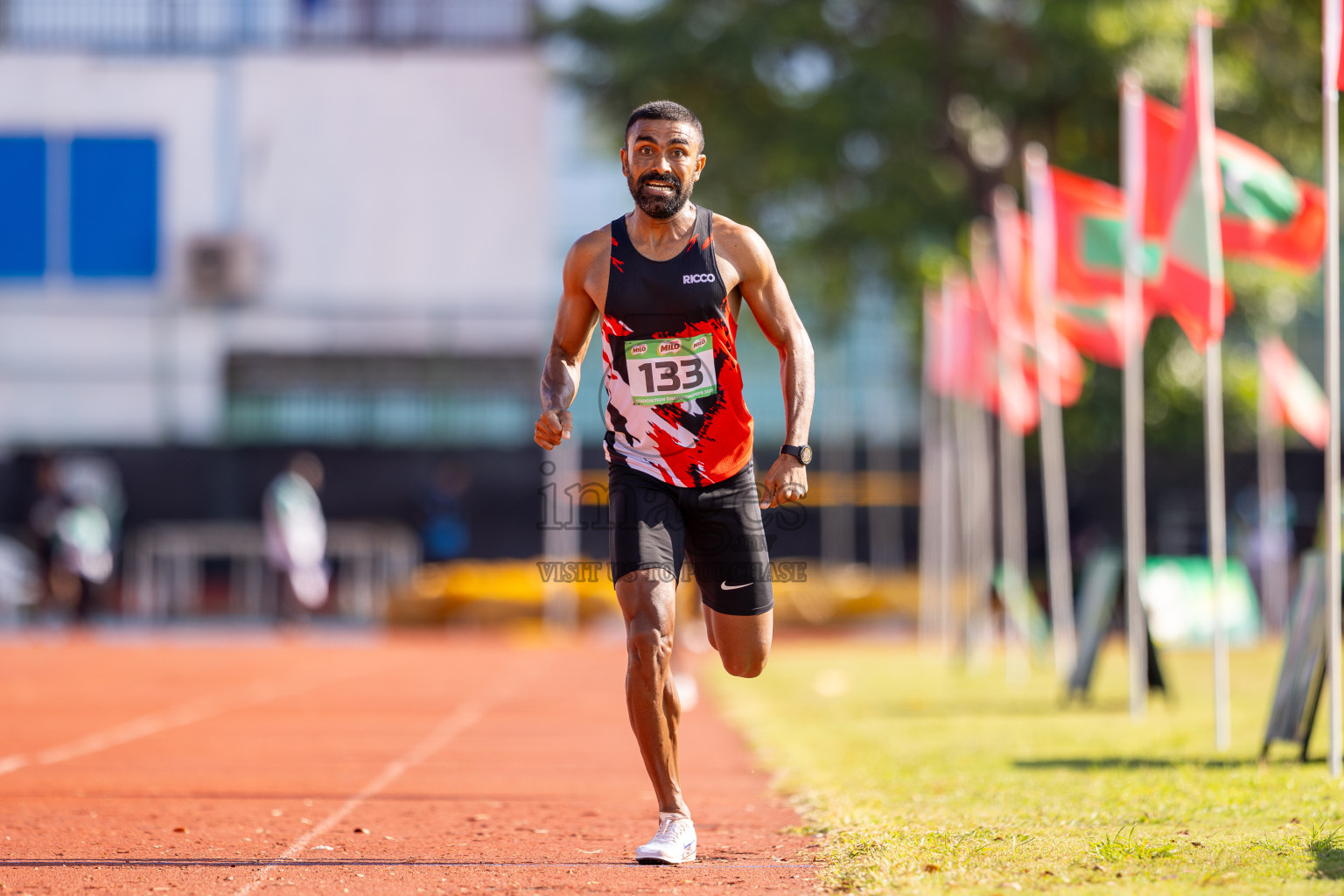 Day 1 of 12th Milo Association Championships was held in Ekuveni Track at Male', Maldives on Thursday, 24th April 2025.
Photos: Ismail Thoriq / images.mv