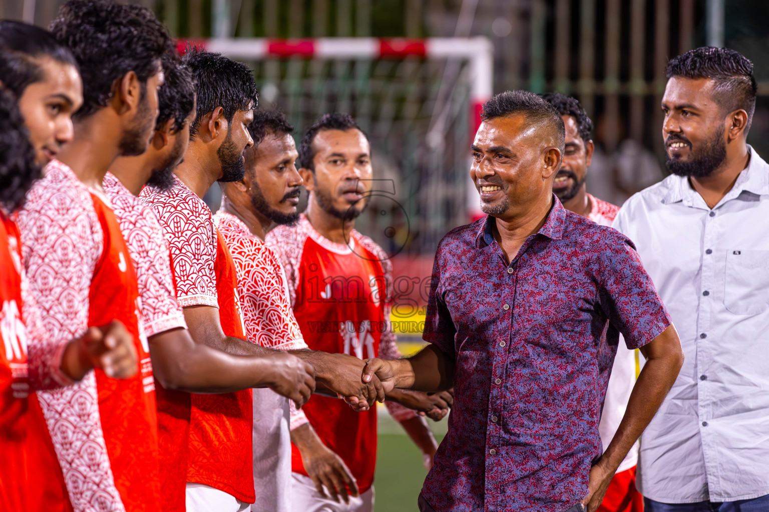 L Maavah vs L Maabaidhoo in Day 20 of Golden Futsal Challenge 2024 was held on Saturday , 3rd February 2024 in Hulhumale', Maldives Photos: Ismail Thoriq / images.mv