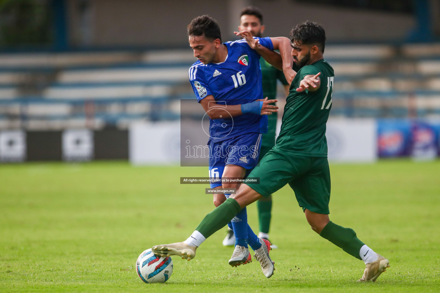 Pakistan vs Kuwait in SAFF Championship 2023 held in Sree Kanteerava Stadium, Bengaluru, India, on Saturday, 24th June 2023. Photos: Nausham Waheedh / images.mv