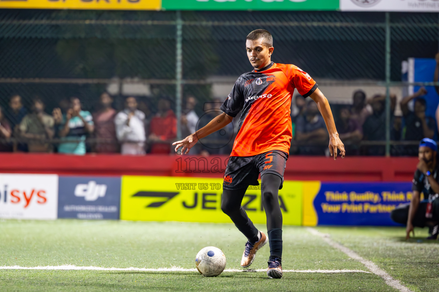 M Dhiggaru vs M Muli in Meemu Atoll Finals in Day 25 of Golden Futsal Challenge 2025 was held on Wednesday , 28th January 2025, in Hulhumale', Maldives. Photos: Ismail Thoriq / images.mv