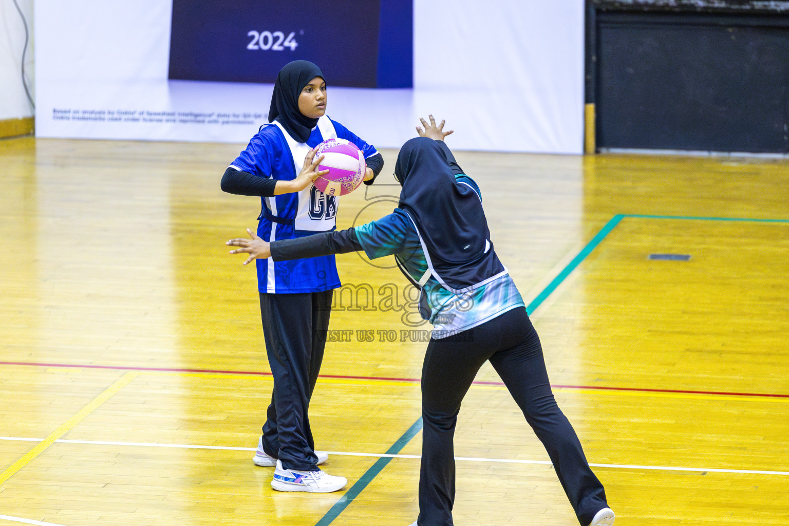 Day 10 of 26th Inter-School Netball Tournament 2025 was held in Social Center Indoor Hall on Tuesday, 28th October 2025. Photos: Ismail Thoriq / images.mv