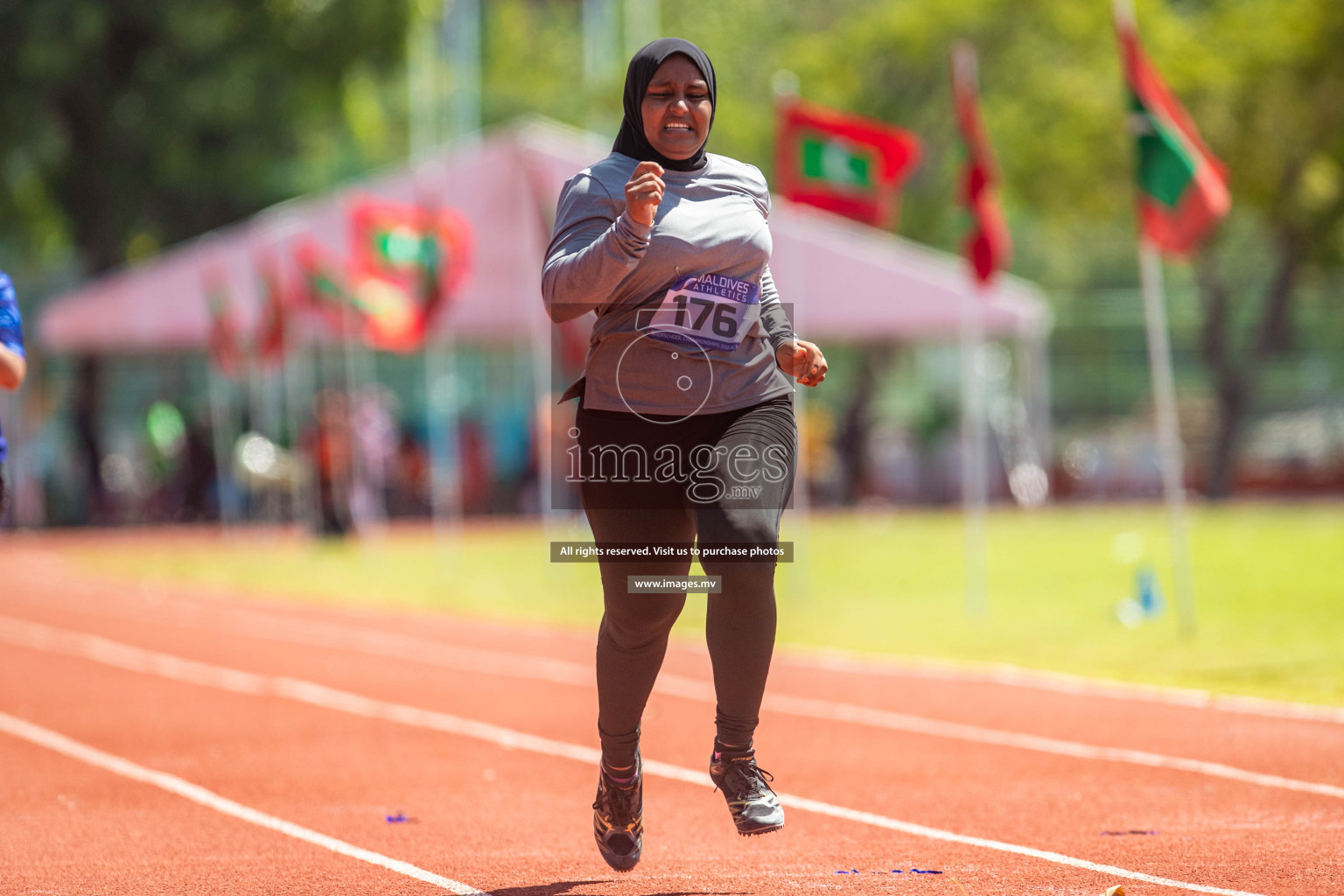 Day 1 of Inter-School Athletics Championship held in Male', Maldives on 22nd May 2022. Photos by: Maanish / images.mv