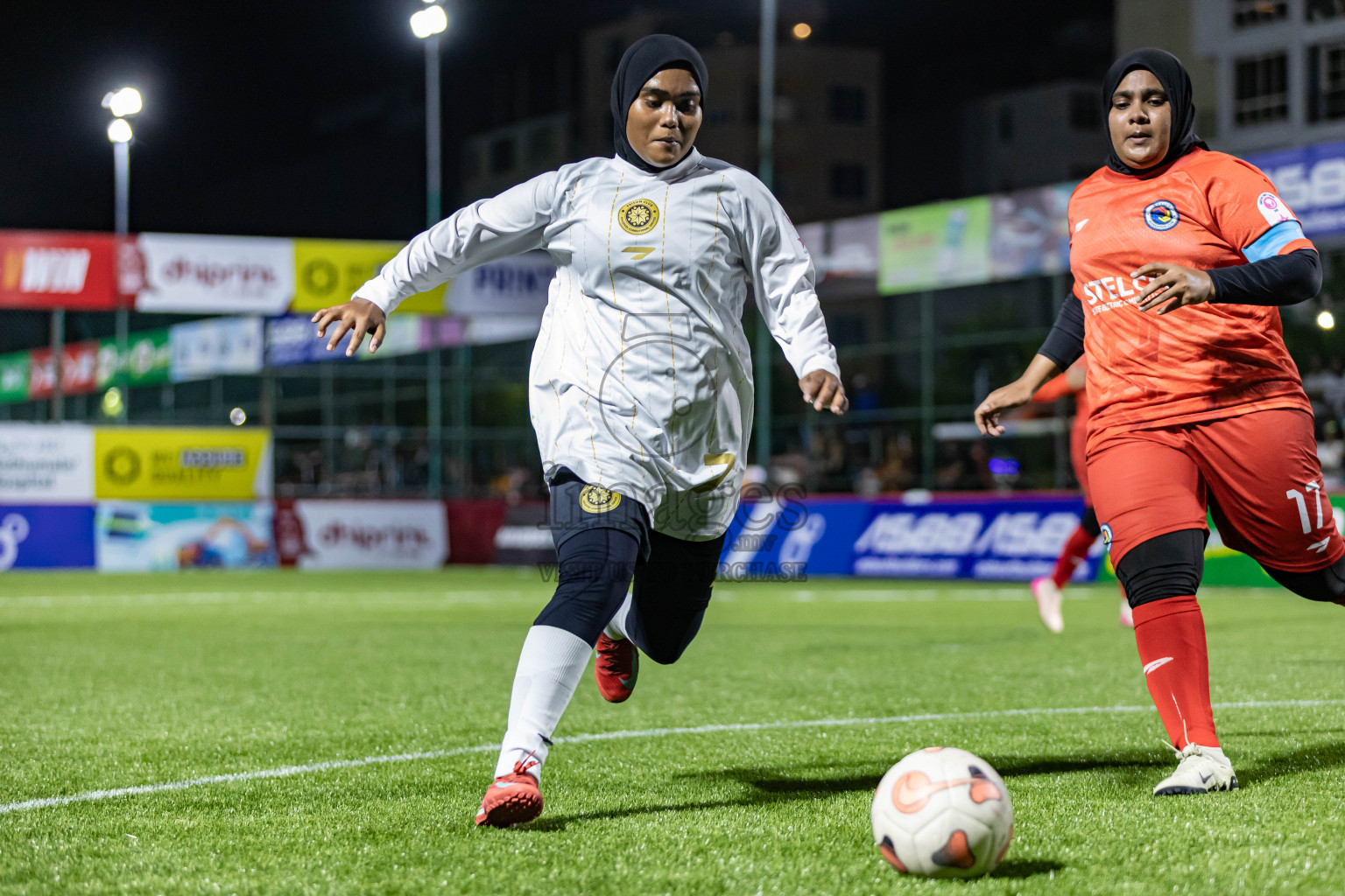 Stelco Recreation Club vs PRC in Eighteen Thirty Classic of Club Maldives Cup 2025 held in Rehendi Futsal Ground, Hulhumale', Maldives on Tuesday, 2rd September 2025. Photos: Areef, Yasna / images.mv
