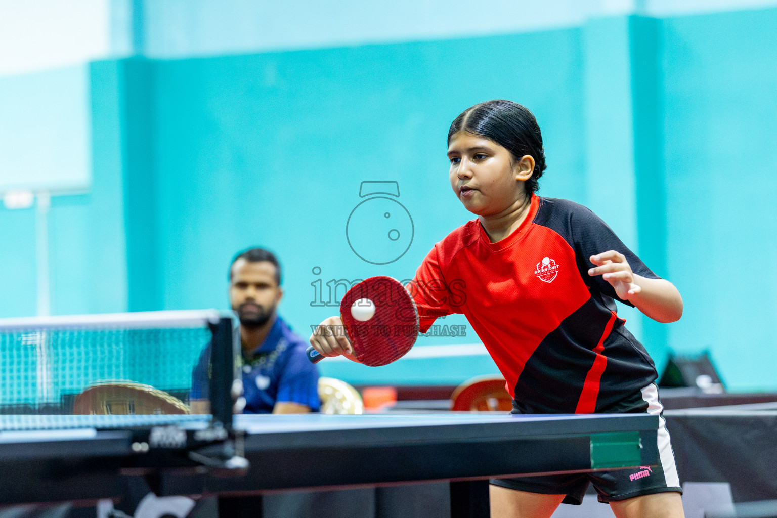 Day 2 of 64th National Table Tennis Tournament 2026 was held in Male' TT Hall, Male', Maldives on Monday , 3rd August 2026. Photos: Ismail Thoriq / images.mv