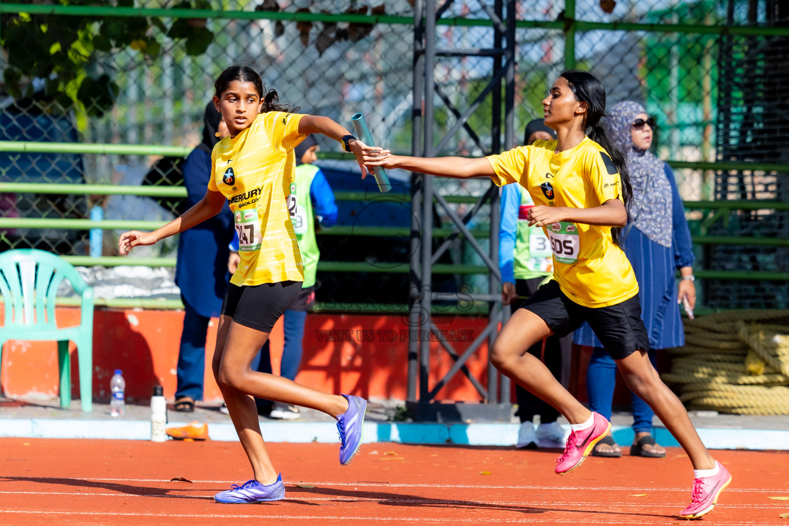 Day 3 of 12th Milo Association Championships was held in Ekuveni Track at Male', Maldives on Saturday, 26th April 2025. Photos: Nausham Waheed  / images.mv