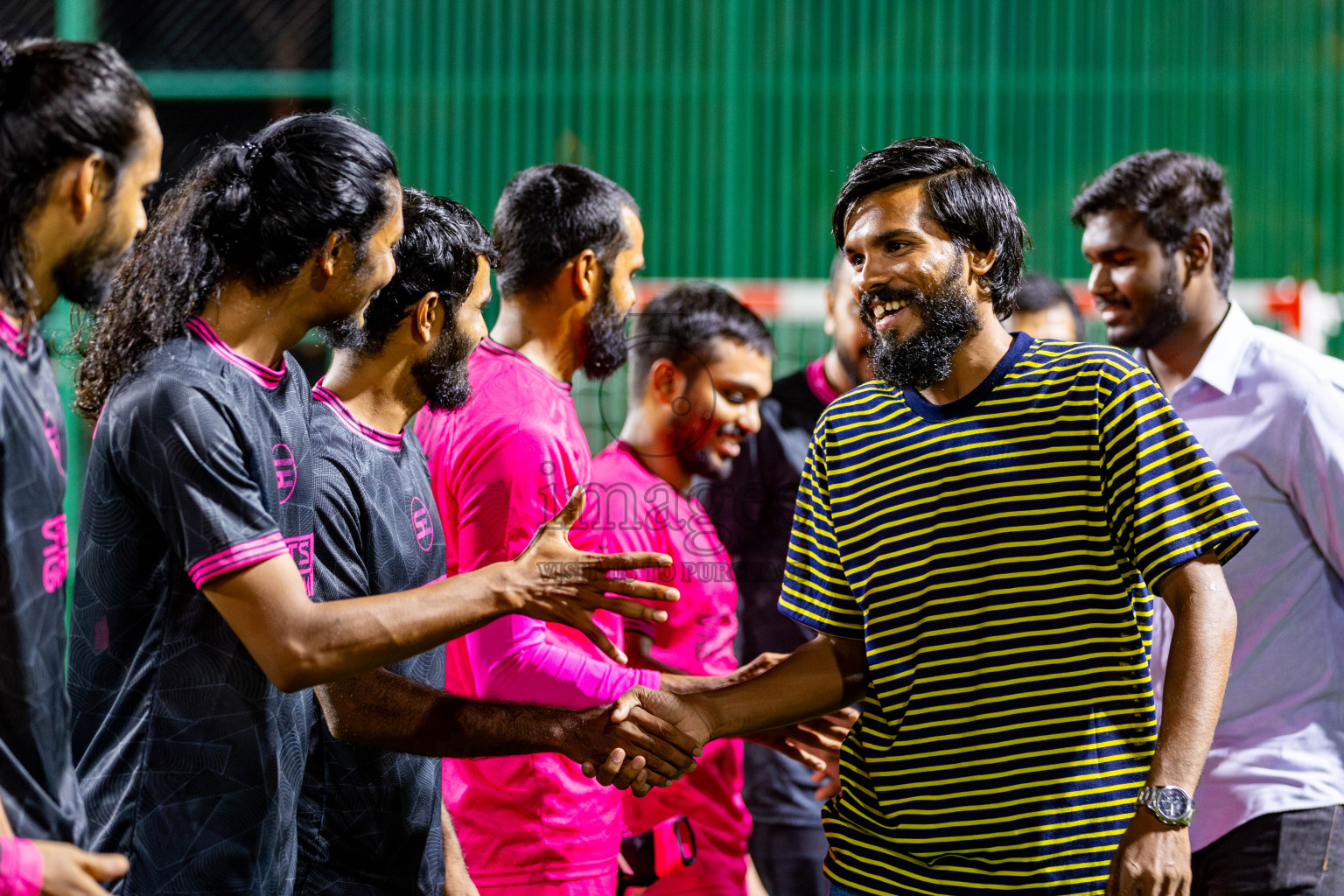 JJ Sports Club vs Club PK in Day 5 of BG Futsal Challenge 2024 was held on Saturday, 16th March 2024, in Male', Maldives Photos: Nausham Waheed / images.mv