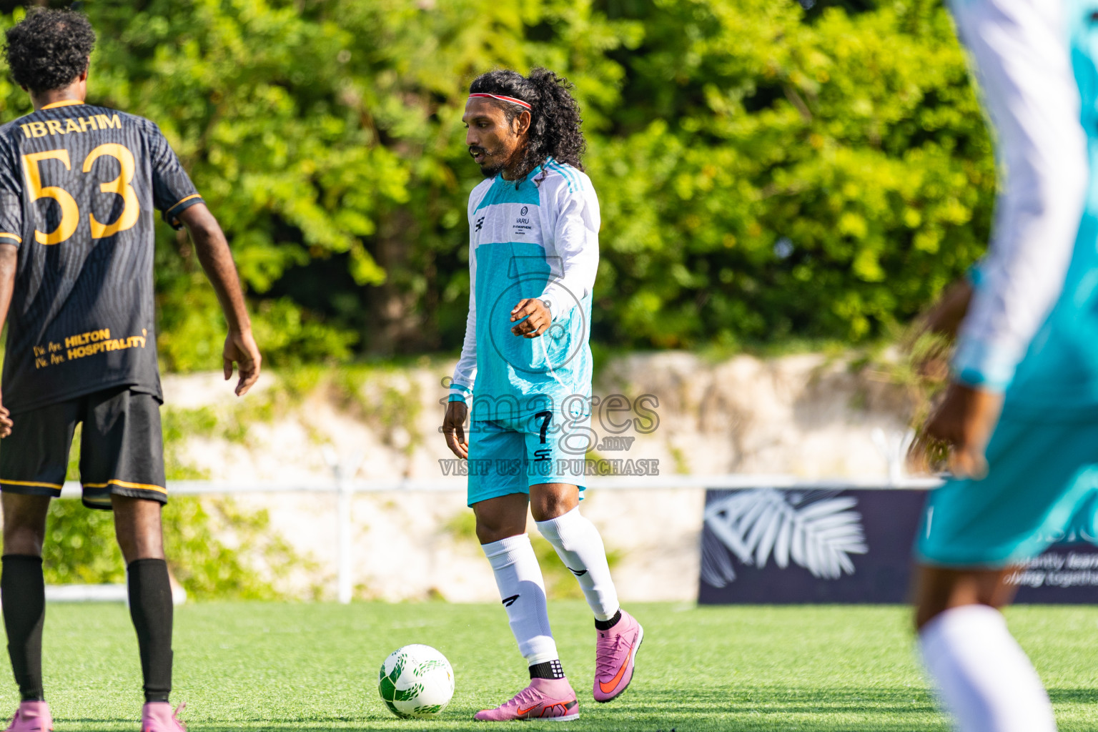Hilton Amingiri vs Varu by Atmosphere in Resort League 2025 (North Male Zone) day 4 was held on Saturday, 6th September 2025 in One And Only Reethi Rah Maldives Resort, Photos: Areef Adam / images.mv