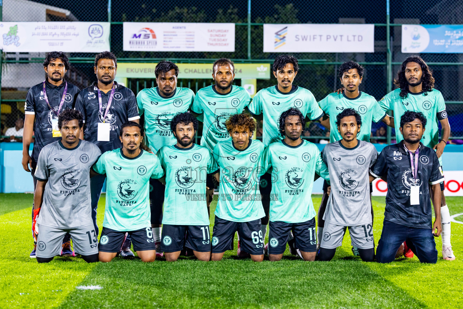 Much Black vs Naalaafushi YC in Day 1 of Laamehi Dhiggaru Ekuveri Futsal Challenge 2024 was held on Friday, 26th July 2024, at Dhiggaru Futsal Ground, Dhiggaru, Maldives Photos: Nausham Waheed / images.mv