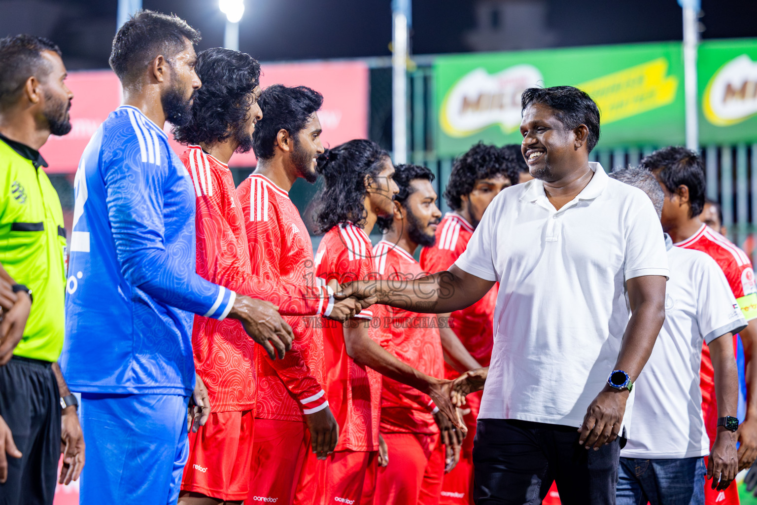 Ooredoo Maldives vs Fahi Rc in Club Maldives Cup 2024 held in Rehendi Futsal Ground, Hulhumale', Maldives on Tuesday, 25th September 2024. Photos: Nausham Waheed/ images.mv