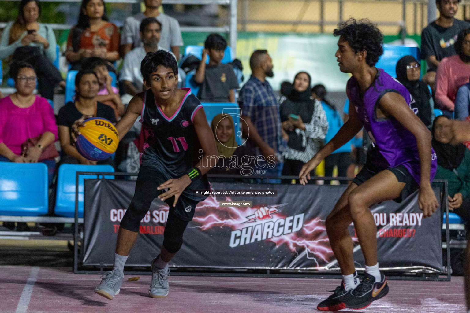 Day 5 of Slamdunk by Sosal on 16th April 2023 held in Male'. Photos: Ismail Thoriq / images.mv