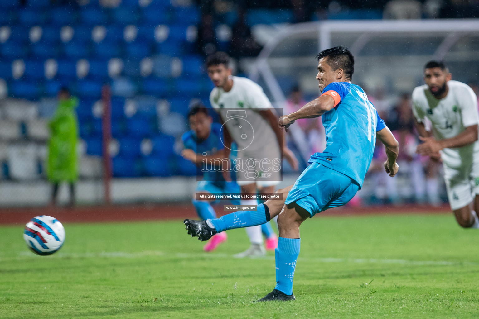 India vs Pakistan in the opening match of SAFF Championship 2023 held in Sree Kanteerava Stadium, Bengaluru, India, on Wednesday, 21st June 2023. Photos: Nausham Waheed / images.mv