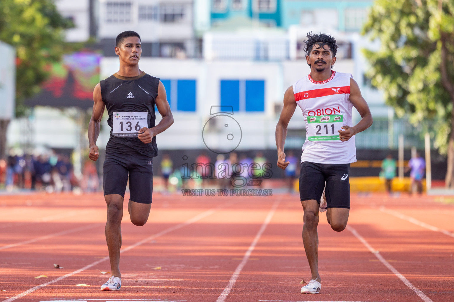 Day 1 of 33rd National Athletics Championship was held in Ekuveni Track at Male', Maldives on Thursday, 5th September 2024. Photos: Shuu Abdul Sattar / images.mv