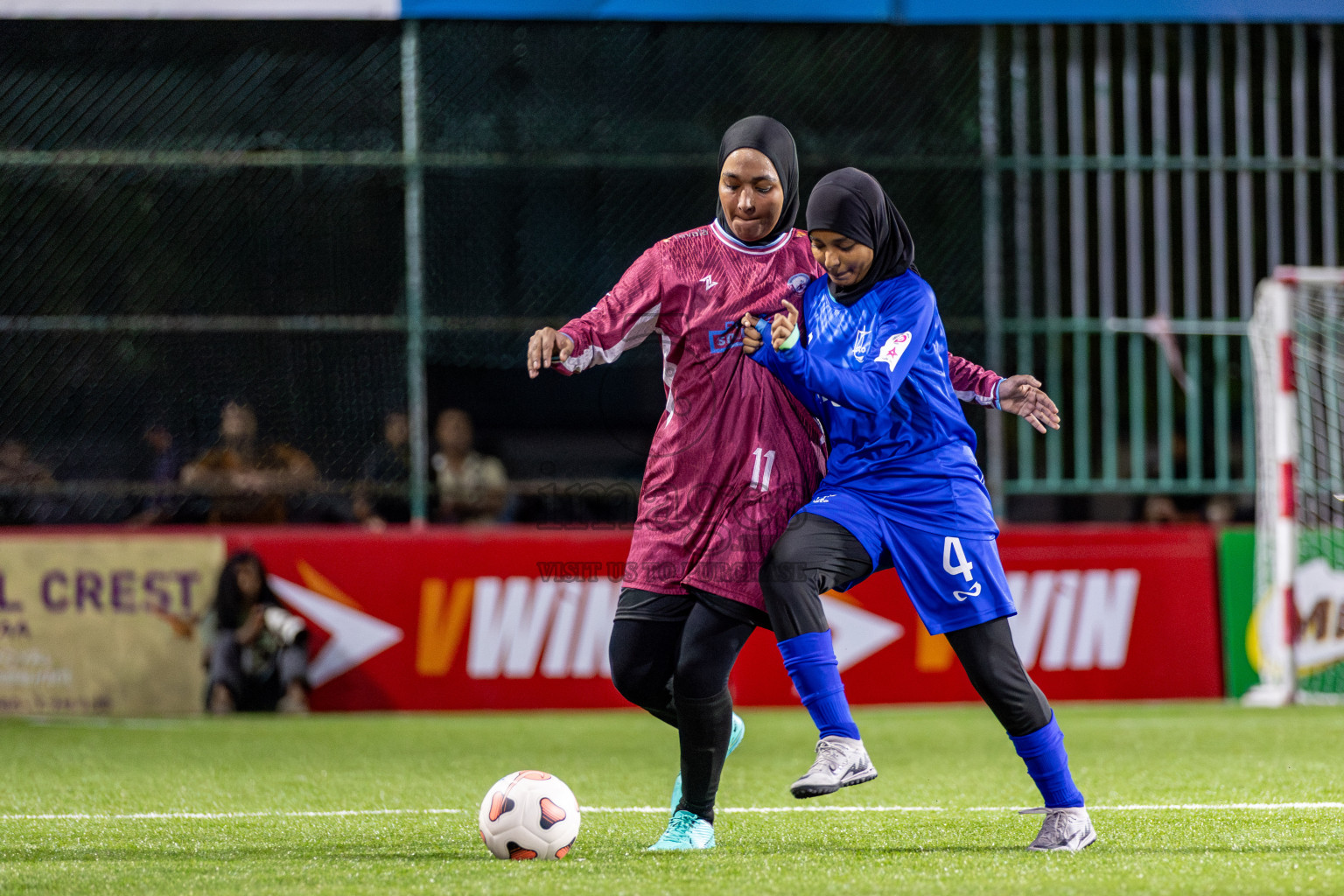 Kulhivaru Vuzaara Club vs STO RC in Eighteen Thirty Classic of Club Maldives Cup 2025 held in Rehendi Futsal Ground, Hulhumale', Maldives on Thursday, 4th September 2025. Photos: Yasna Ahmed / images.mv