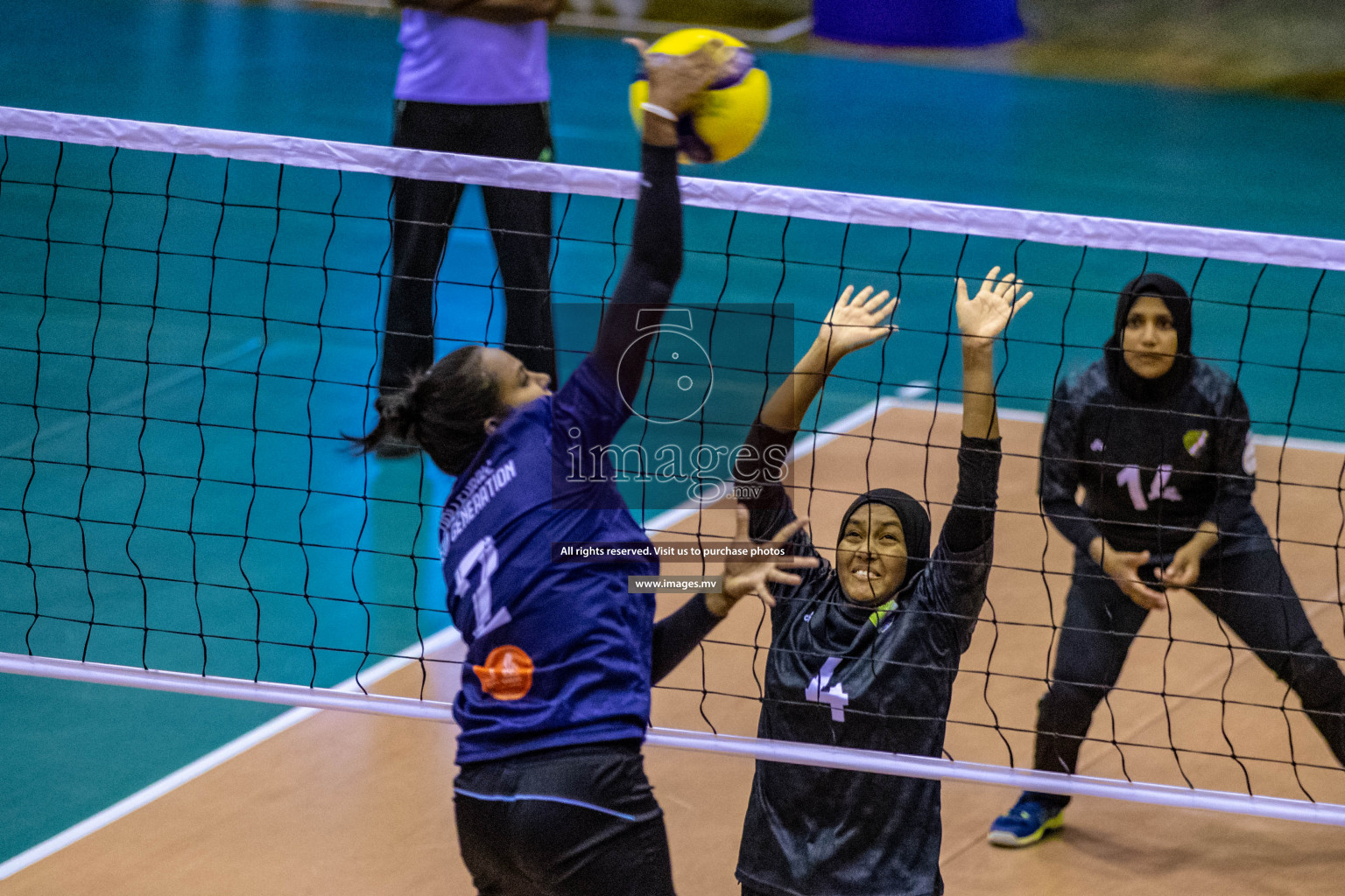 Volleyball Association Cup 2022-Women's Division-Match Day 7 was held in Male', Maldives on 30th May 2022 at Social Center Indoor Hall Photos By: Ismail Thoriq /images.mv