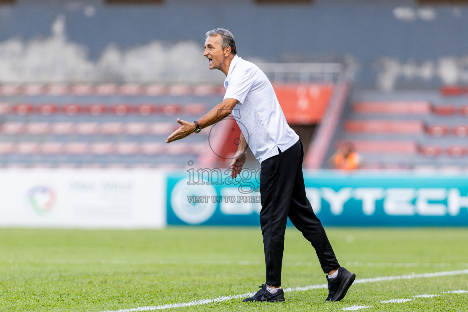 Maziya Sports & Recreation vs Club Eagles in the final of Dhivehi Premier League 2023 , held in National Football Stadium, Male', Maldives Photos: Nausham Waheed/ Images.mv