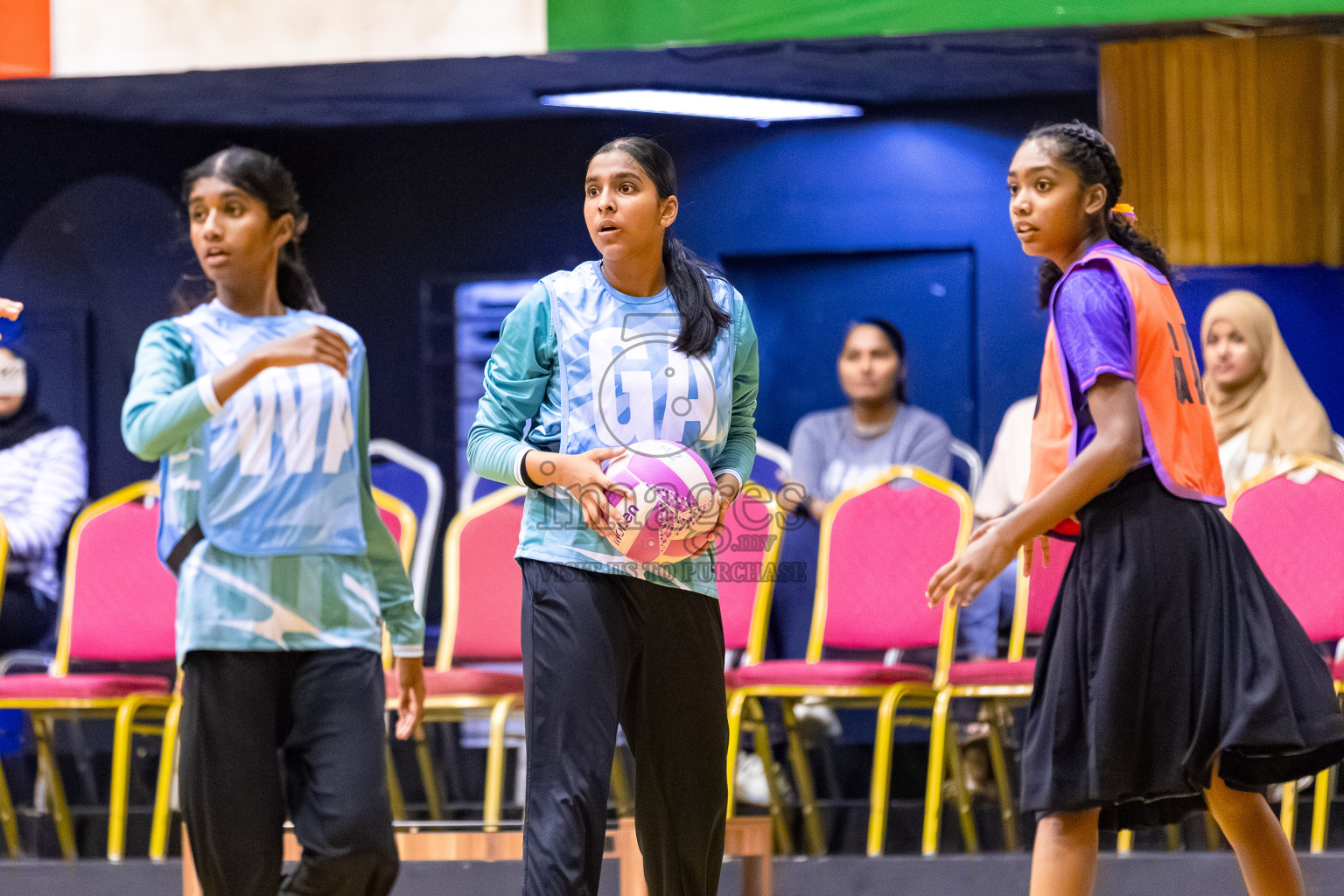 Day 15 of 26th Inter-School Netball Tournament 2025 was held in Social Center Indoor Hall on Wednesday, 5th November 2025. Photos: Mohamed Mahfooz Moosa, Raaif Yoosuf / images.mv