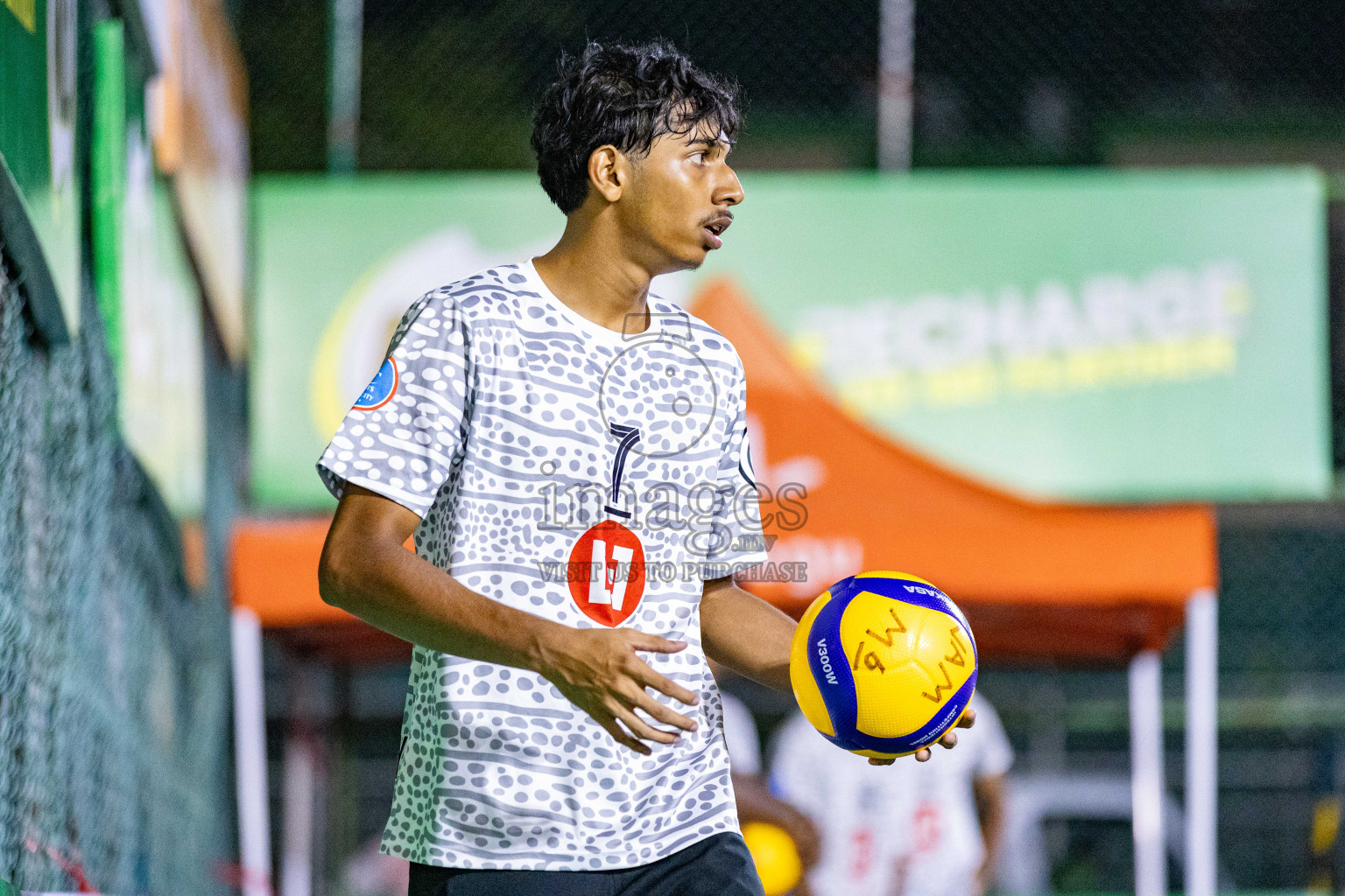 Sports Club Vision vs Sports Club City in Milo National Junior Volleyball Championship 2025 Day 3 was held on Monday, 24th November 2025 at Ekuveni Turf Court Male', Maldives. Photos: Areef Adam / images.mv