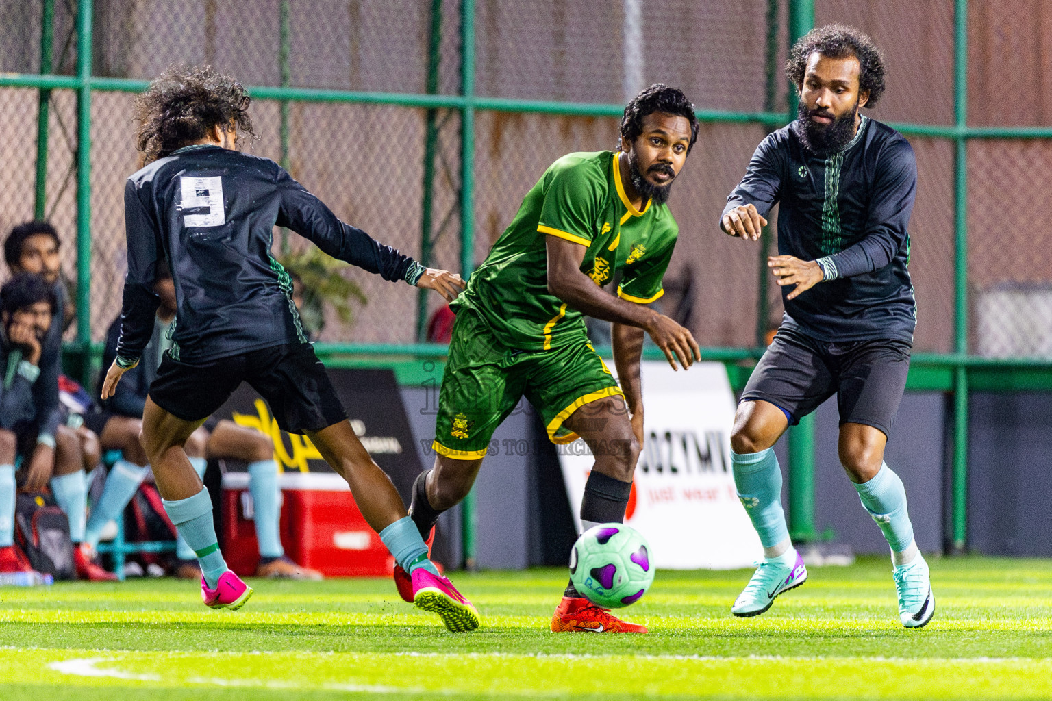 Bretheren SC vs Squadra in Day 2 of BG Futsal Challenge 2024 was held on Wednesday, 13th March 2024, in Male', Maldives Photos: Nausham Waheed / images.mv