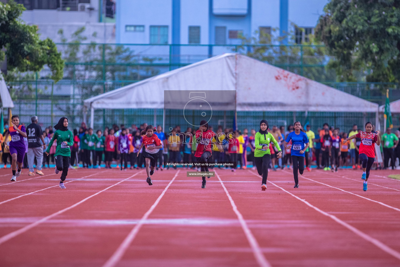 Day 1 of Inter-School Athletics Championship held in Male', Maldives on 22nd May 2022. Photos by: Maanish / images.mv