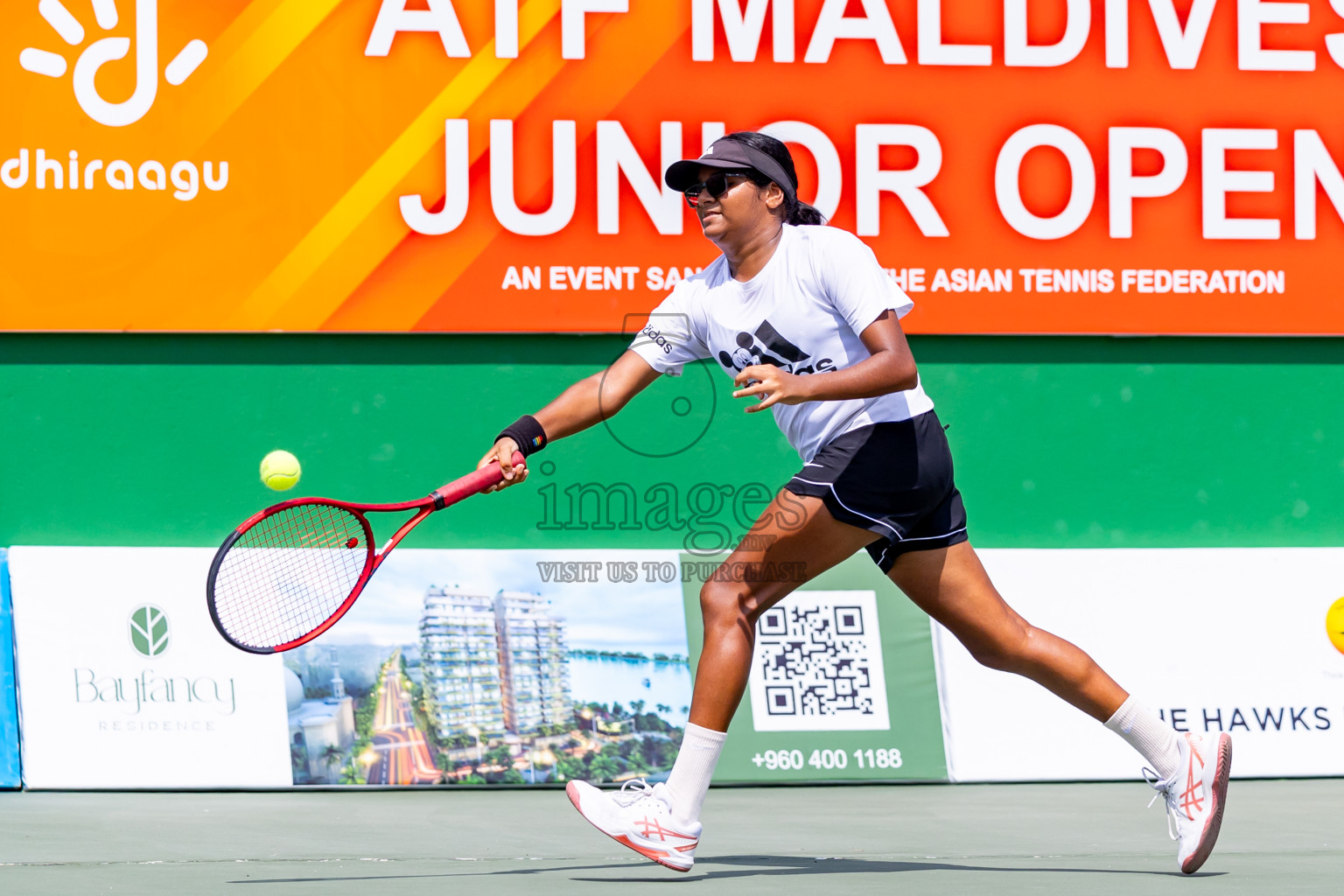 Day 4 of ATF Maldives Junior Open Tennis was held in Male' Tennis Court, Male', Maldives on Thursday, 12th December 2024. Photos: Nausham Waheed/ images.mv