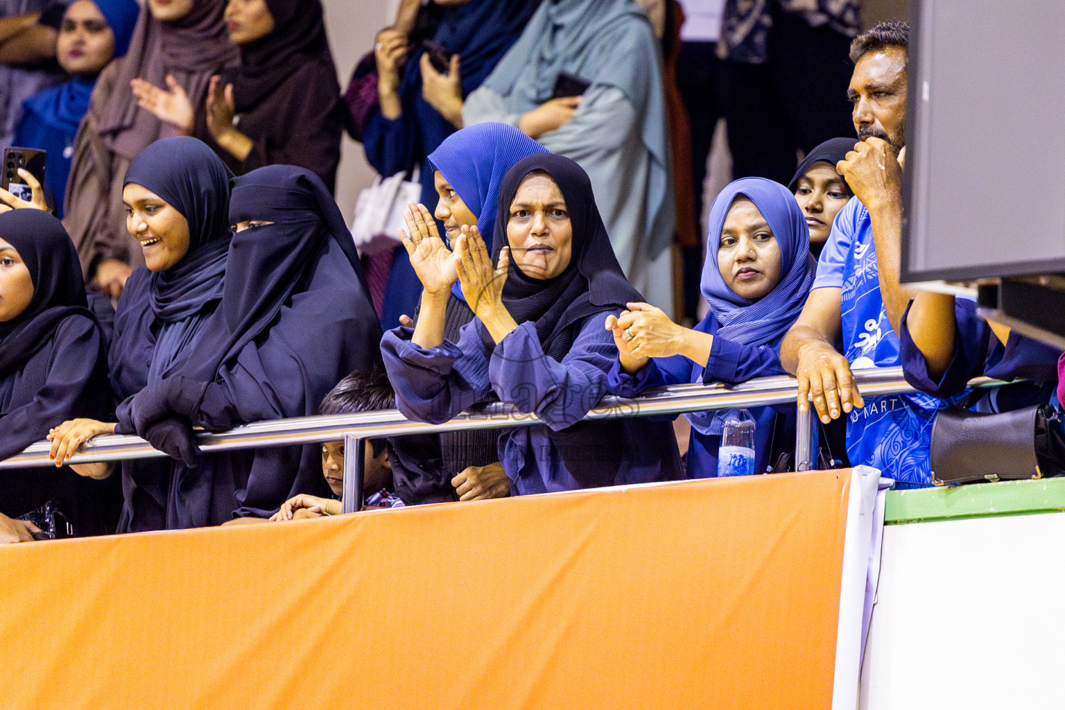 Finals of Interschool Volleyball Tournament 2024 was held in Social Center at Male', Maldives on Friday, 6th December 2024. Photos: Nausham Waheed / images.mv