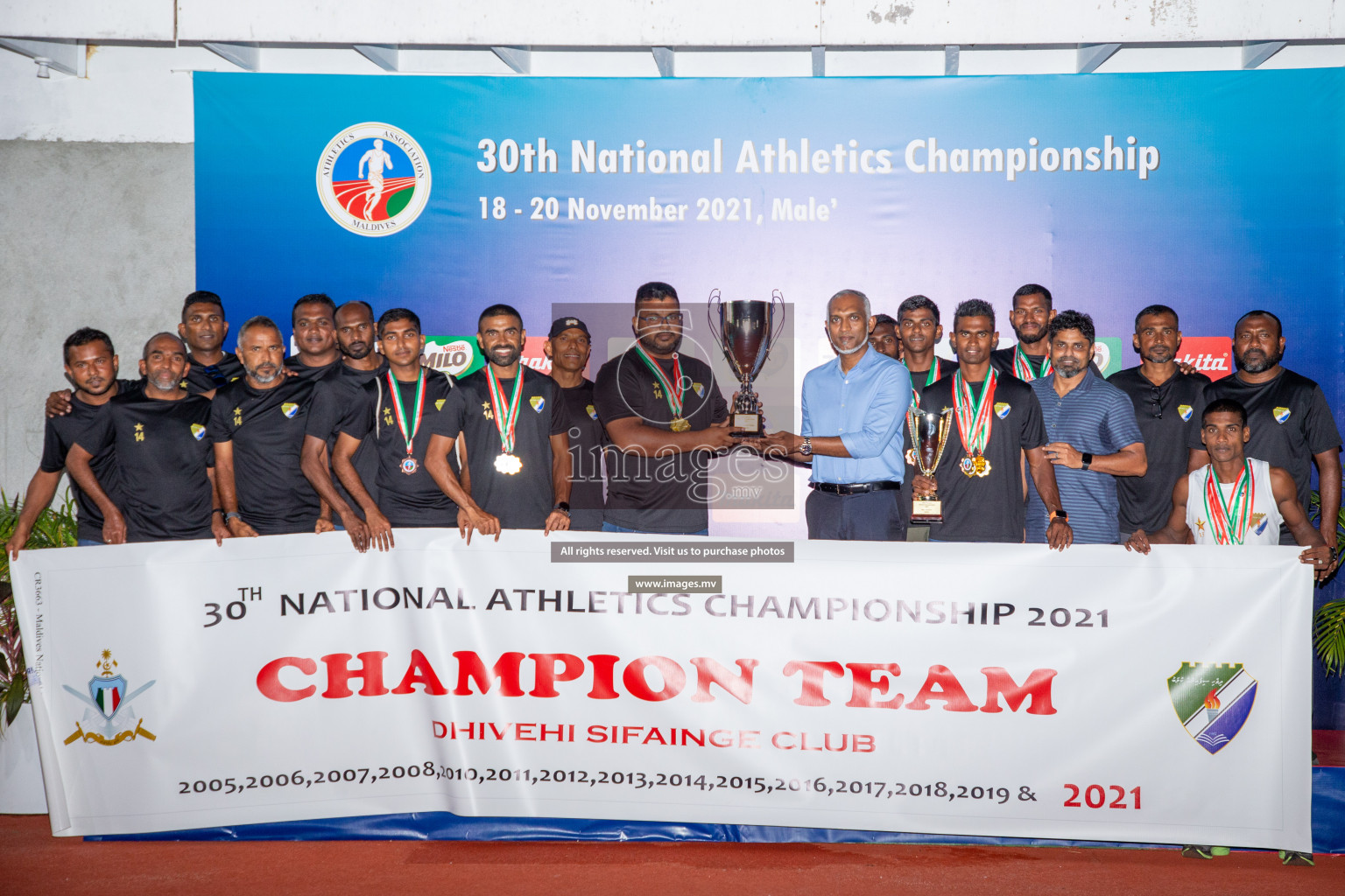 Day 3 from 30th National Athletics Championship 2021 held from 18 - 20 November 2021 in Ekuveni Synthetic Track