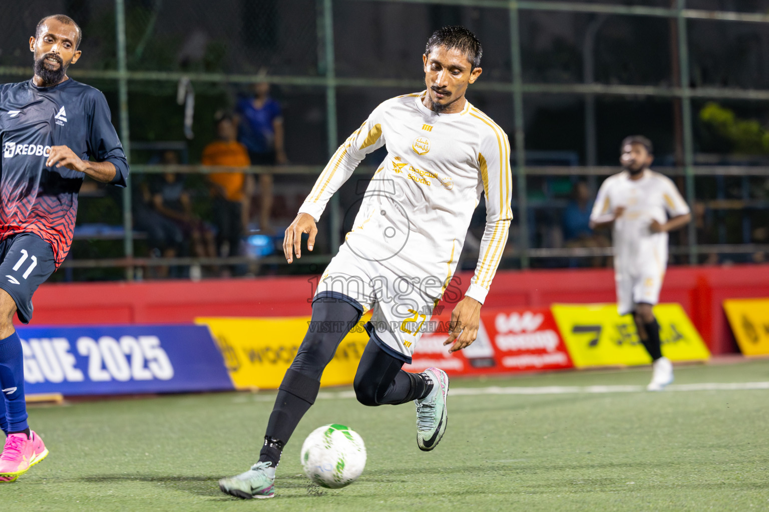 Club Apollo vs Club Hajj in Day 6 of Office League 2025 was held on Monday, 21st April 2025 in Hulhumale', Maldives. Photos: Ismail Thoriq / images.mv