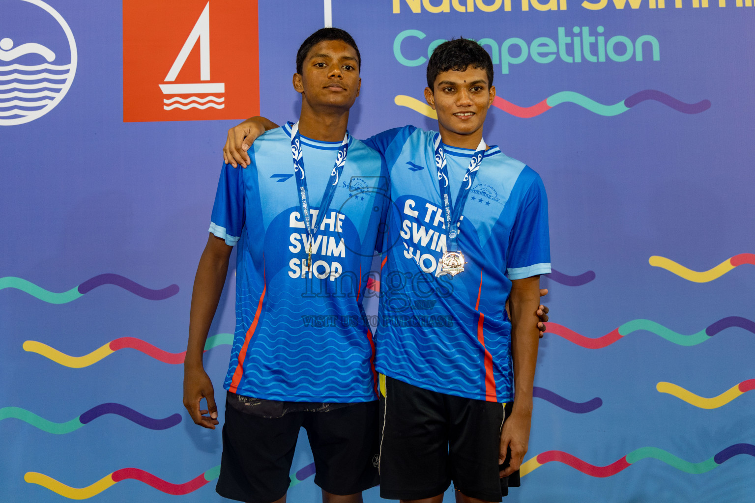 Day 6 of National Swimming Competition 2024 held in Hulhumale', Maldives on Wednesday, 18th December 2024. 
Photos: Hassan Simah / images.mv