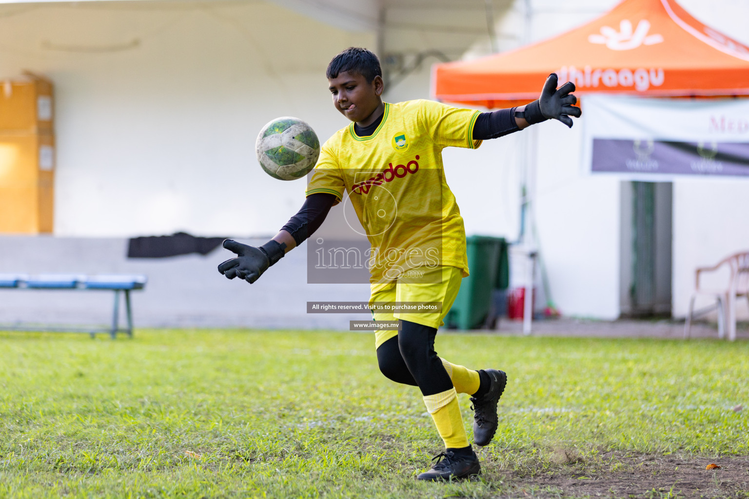 Day 2 of MILO Academy Championship 2023 (U12) was held in Henveiru Football Grounds, Male', Maldives, on Saturday, 19th August 2023. Photos: Nausham Waheedh / images.mv