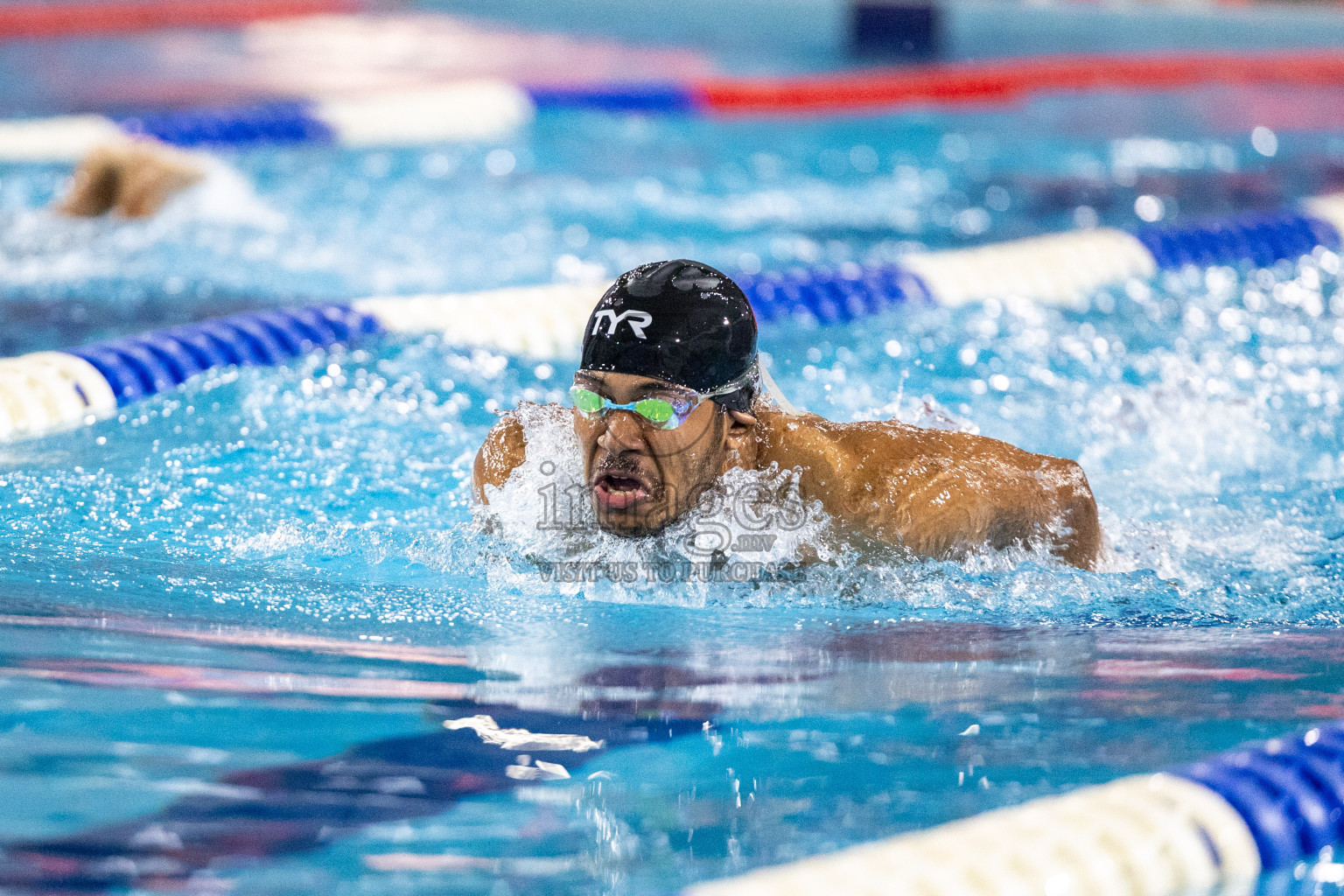 Day 7 of National Swimming Competition 2024 held in Hulhumale', Maldives on Thursday, 19th December 2024.
Photos: Ismail Thoriq / images.mv