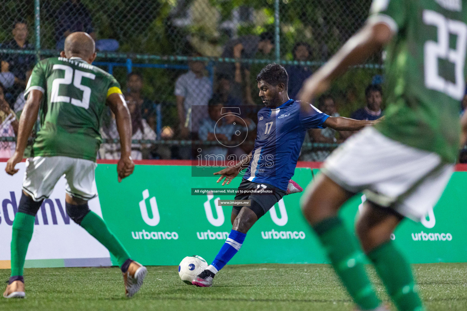 POSC vs Team Khaarijee in Quarter Finals of Club Maldives Cup Classic 2023 held in Hulhumale, Maldives, on Friday, 11th August 2023 Photos: Ismail Thoriq, Nausham Waheed / images.mv