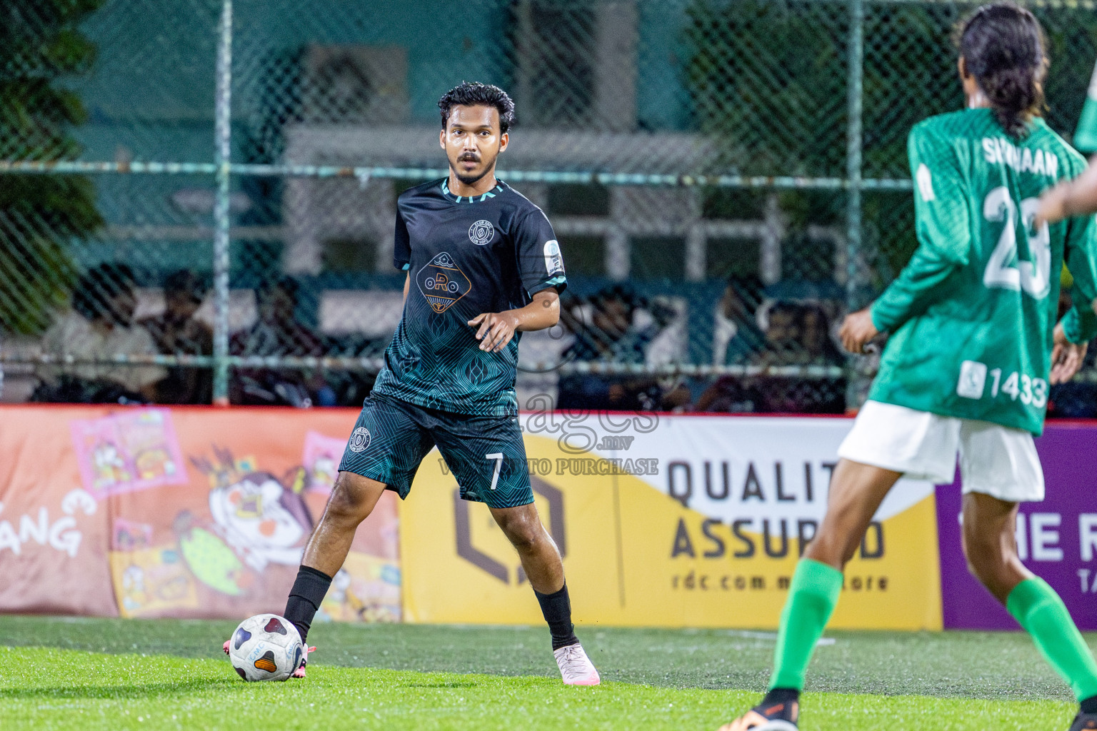 SDFC VS TEAM BADHAHI in Club Maldives Classic 2024 held in Rehendi Futsal Ground, Hulhumale', Maldives on Monday, 9th September 2024. Photos: Nausham Waheed / images.mv