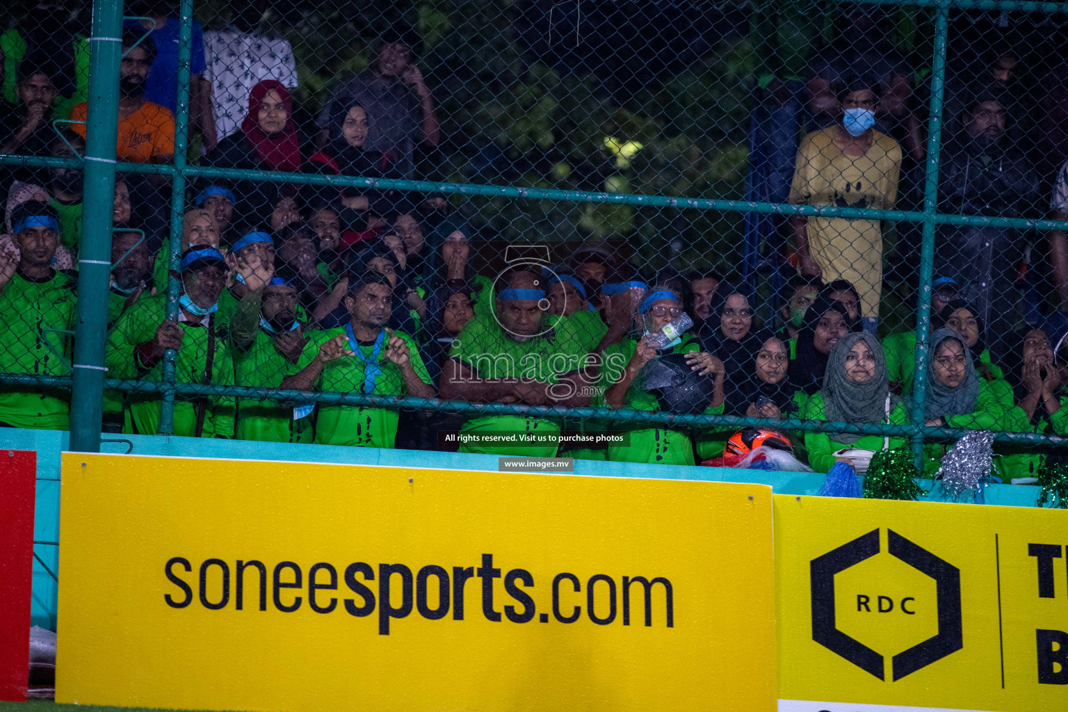 Team FSM vs Club HDC in the Quarter Finals of Club Maldives 2021 held at Hulhumale;, on 12th December 2021 Photos: Ismail Thoriq / images.mv