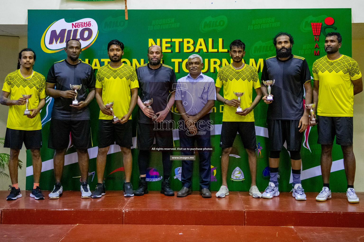 Kulhudhuffushi Youth & R.C vs Club Matrix in the Finals of Milo National Netball Tournament 2021 held on 4th December 2021 in Male', Maldives Photos: Ismail Thoriq, Maanish / images.mv