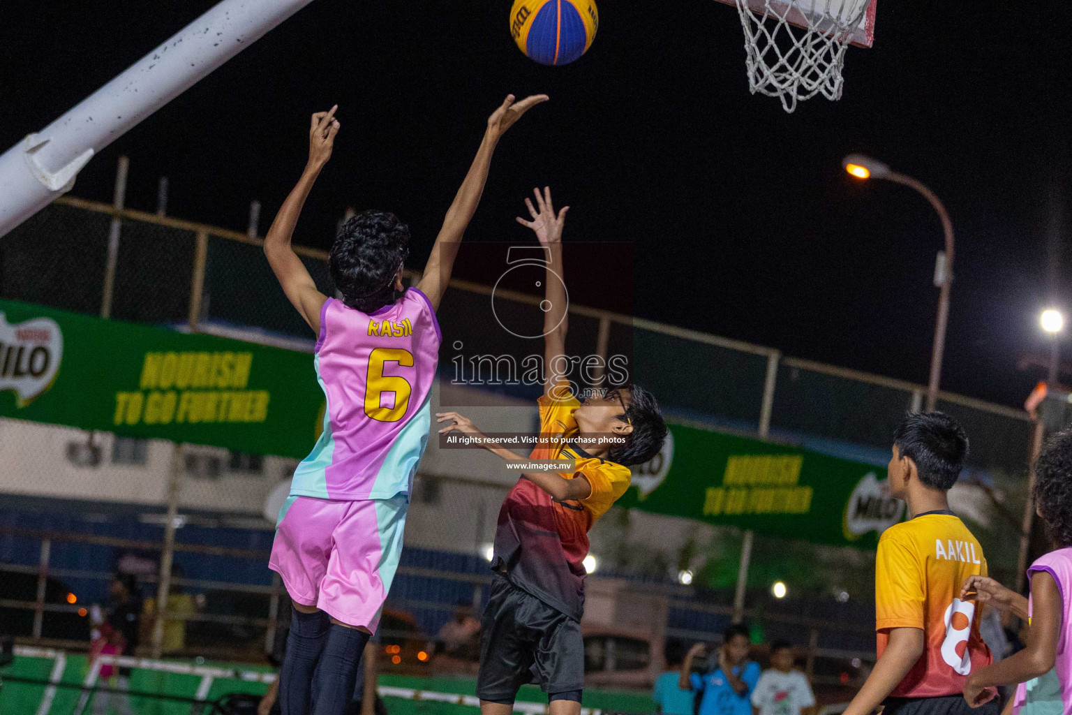 Day4 of Slamdunk by Sosal on 15th April 2023 held in Male'. Photos: Ismail Thoriq / images.mv