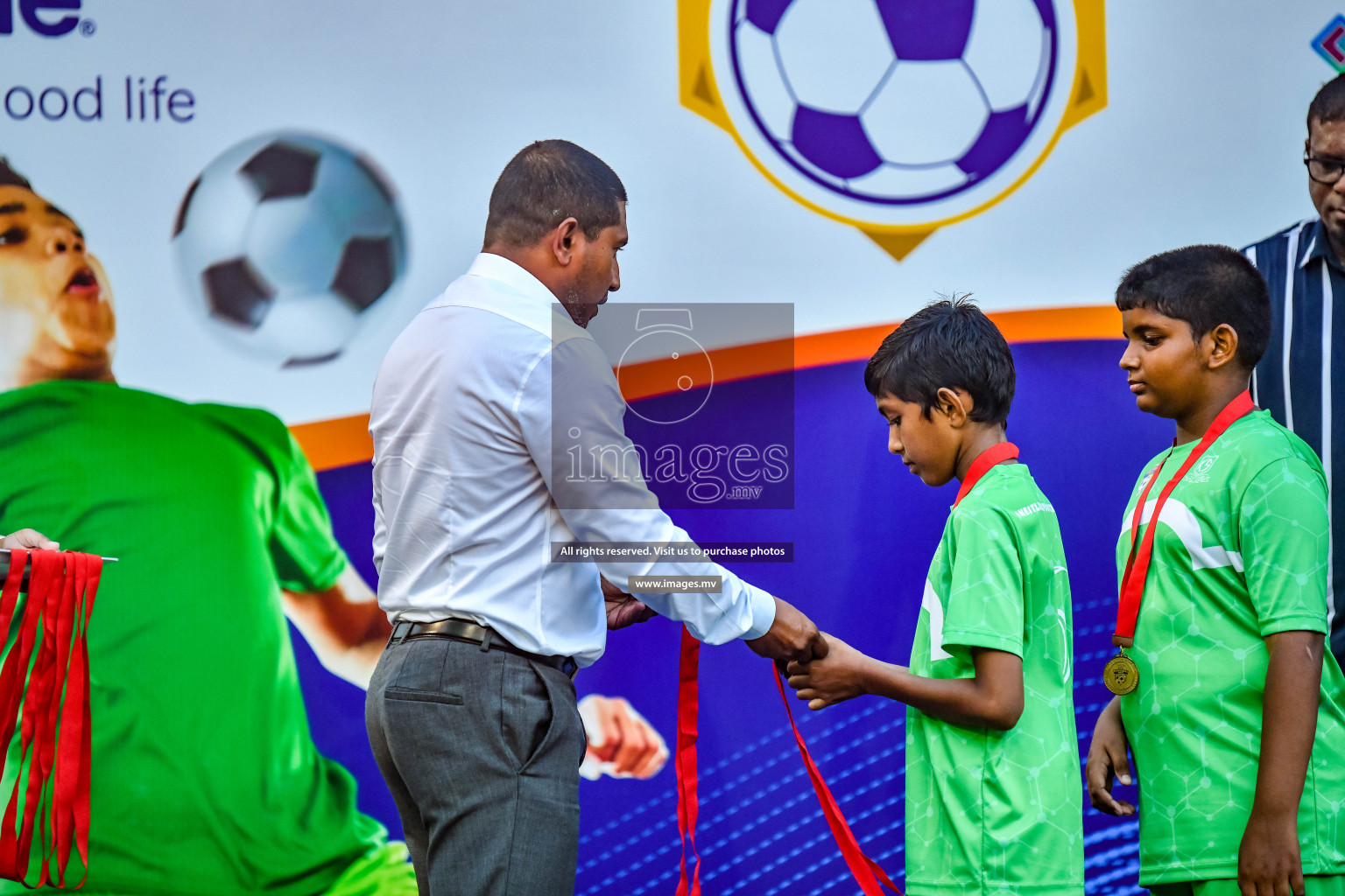 Day 4 of Milo Kids Football Fiesta 2022 was held in Male', Maldives on 22nd October 2022. Photos: Nausham Waheed / images.mv