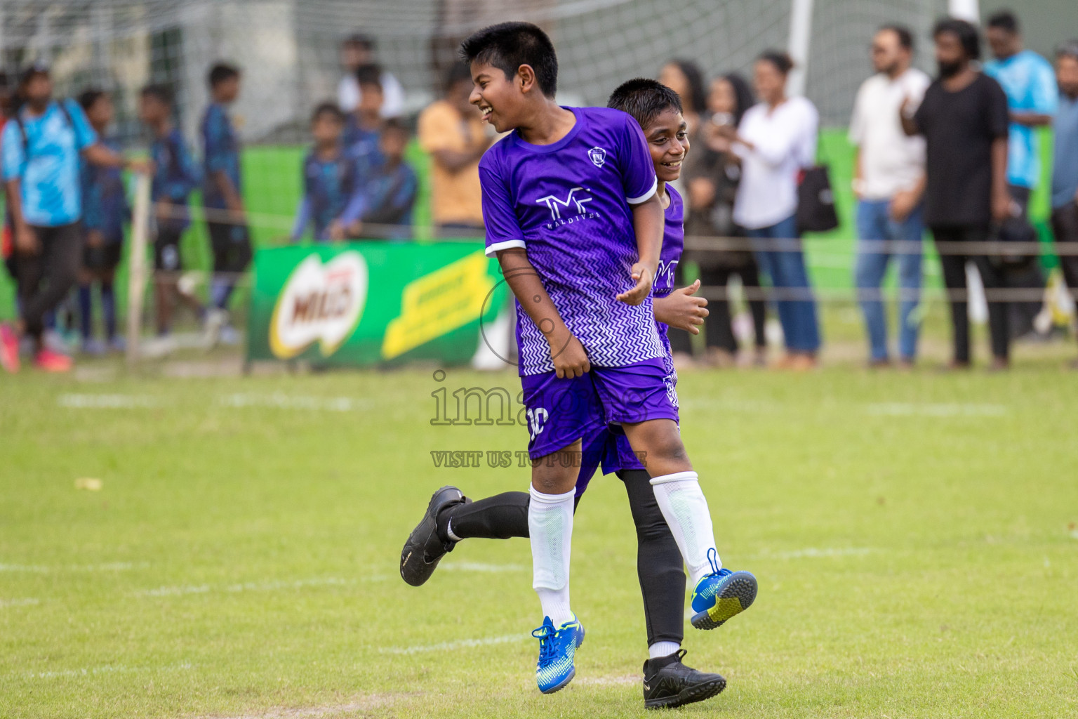 Day 1 of MILO Kids 7s Weekend 2024 held in Male, Maldives on Thursday, 17th October 2024. Photos: Shuu / images.mv