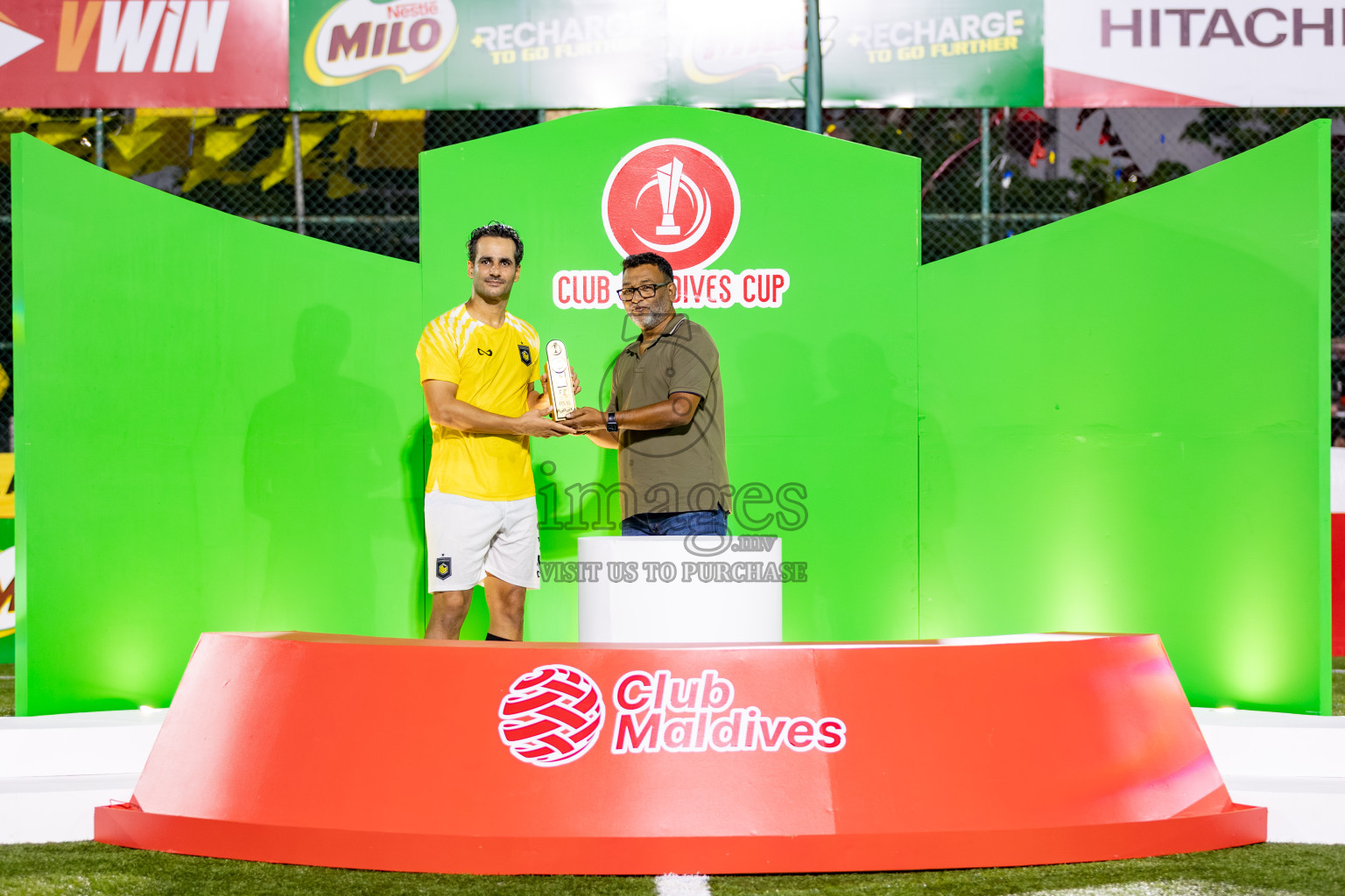 RRC vs STO RC in the Finals of Club Maldives Cup 2025 was held in Rehendhi Futsal Ground, Hulhumale', Maldives on Saturday, 25th October 2025. 
Photos: Hassan Simah / images.mv