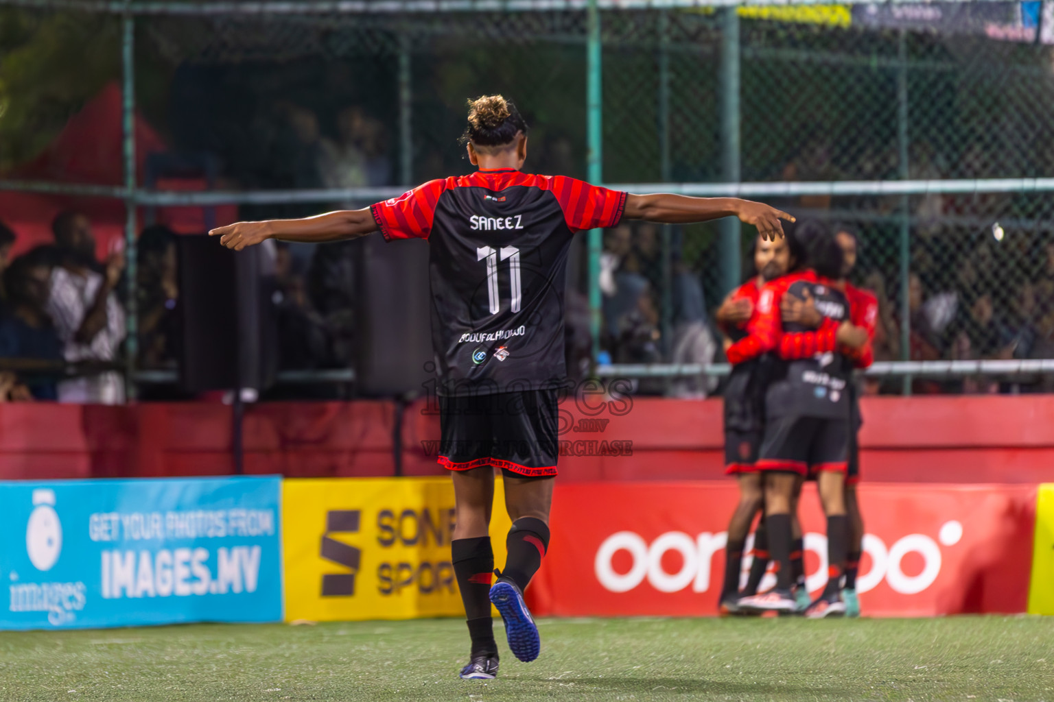 AA Bodufolhudhoo vs AA Mathiveri in Day 21 of Golden Futsal Challenge 2024 was held on Sunday , 4th February 2024 in Hulhumale', Maldives
Photos: Ismail Thoriq / images.mv