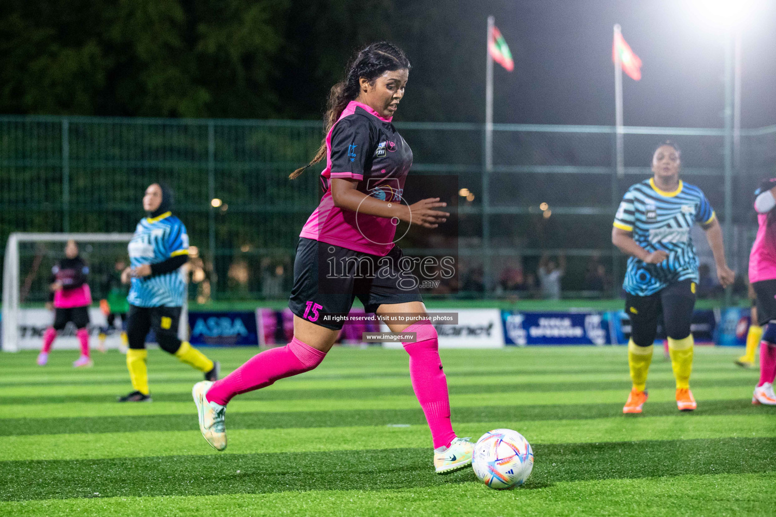 Final of MFA Futsal Tournament 2023 on 10th April 2023 held in Hulhumale'. Photos: Nausham waheed /images.mv