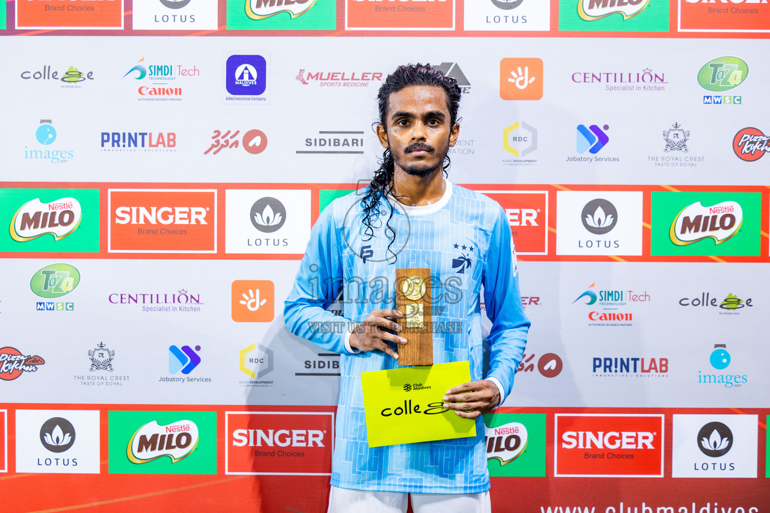 MACL vs BAROS MALDIVES in Club Maldives Cup 2024 held in Rehendi Futsal Ground, Hulhumale', Maldives on Tuesday, 1st October 2024. Photos: Nausham Waheed / images.mv