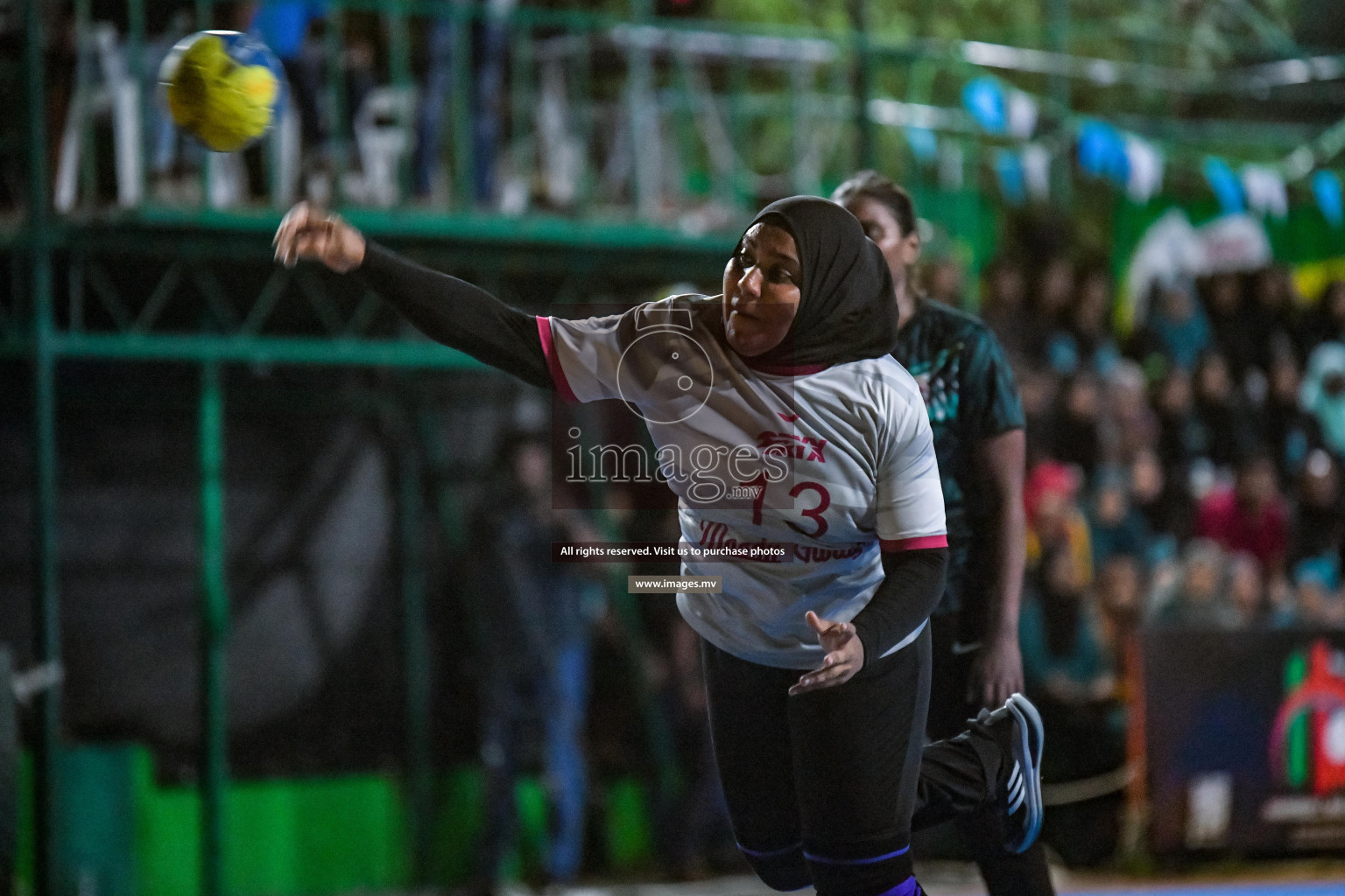 Finals of Milo 9th National Handball Tournament 2022 held in National Handball Grounds, Male', Maldives on 15 November 2022 Photos: Nausham Waheed / images.mv