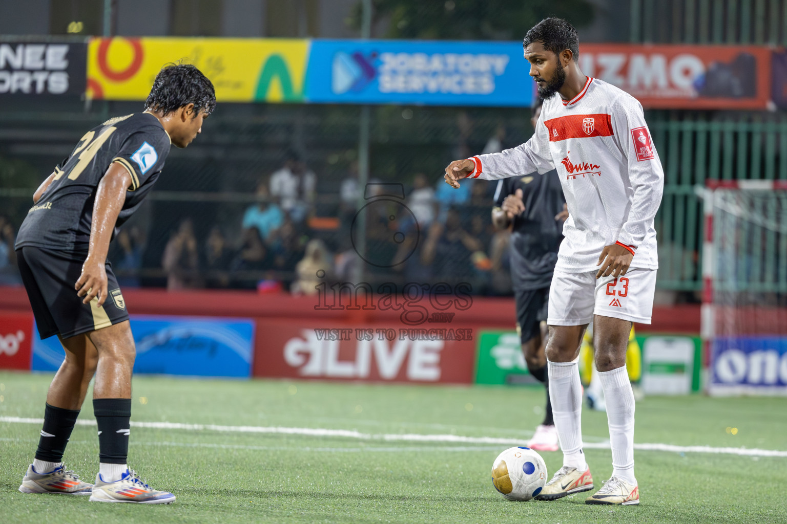 HA Muraidhoo vs HA Dhidhdhoo in Day 1 of Golden Futsal Challenge 2025 on Sunday, 5th January 2025, in Hulhumale', Maldives
Photos: Ismail Thoriq / images.mv