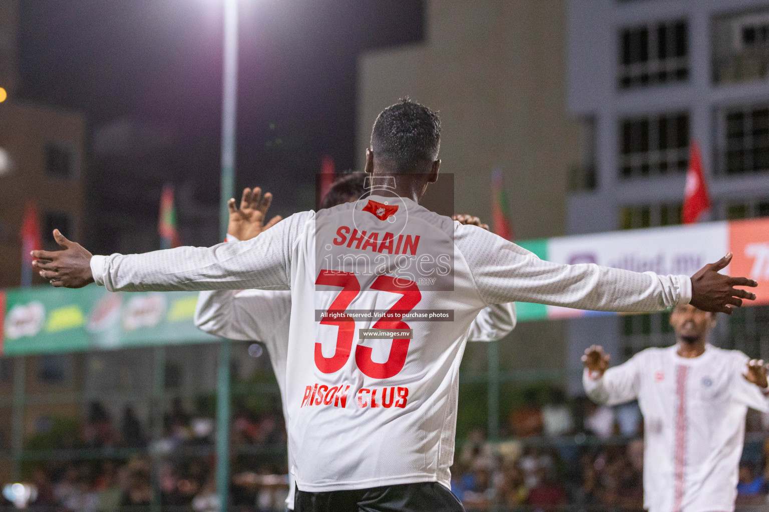 Aasandha vs Prisons RC in Club Maldives Cup 2023 held in Hulhumale, Maldives, on Monday, 17th July 2023 Photos: Nausham Waheed / images.mv