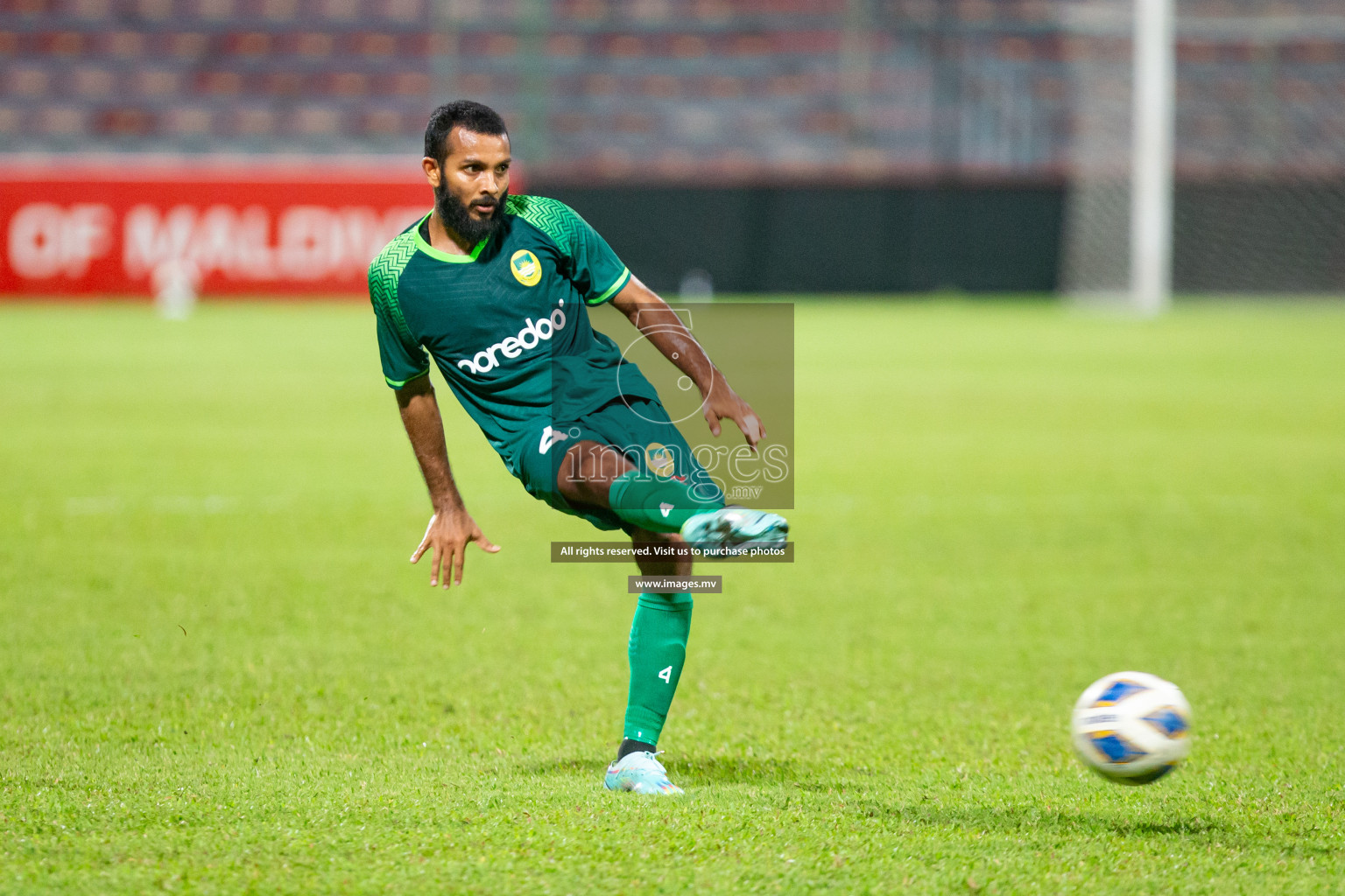 Maziya Sports & Recreation vs Buru Sports Club in President's Cup 2023, held on 20 April 2023 in National Football Stadium, Male', Maldives Photos: Hassan Simah, Mohamed Mahfooz