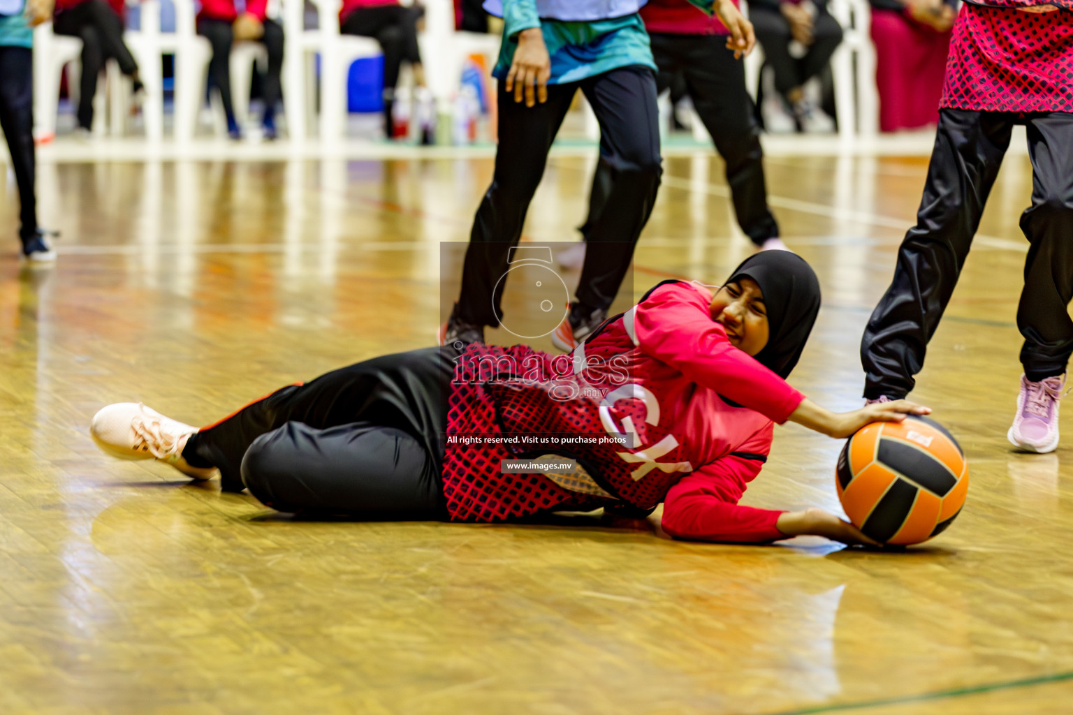 Day 8 of 24th Interschool Netball Tournament 2023 was held in Social Center, Male', Maldives on 3rd November 2023. Photos: Hassan Simah, Nausham Waheed / images.mv