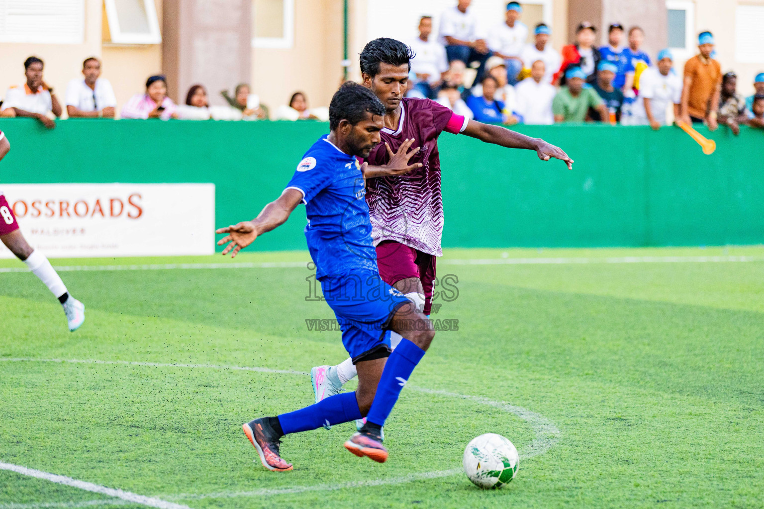 Sun Siyam Olhuveli vs Velassaru in Resort League 2025 (South Male Zone) day 11 was held on Thursday, 9th October 2025 in Crossroads's Maldives, Photos: Areef Adam / images.mv