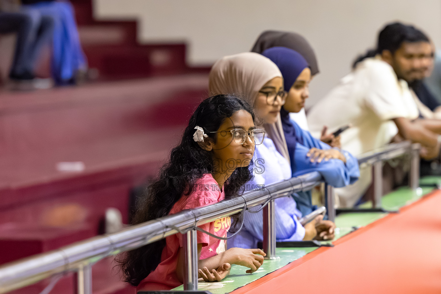 C Matrix vs KYRC in the Final of 24th Milo Netball Association Championship was held in Social Center at Male', Maldives on Thursday, 11th September 2025. Photos: Mohamed Mahfooz Moosa / images.mv