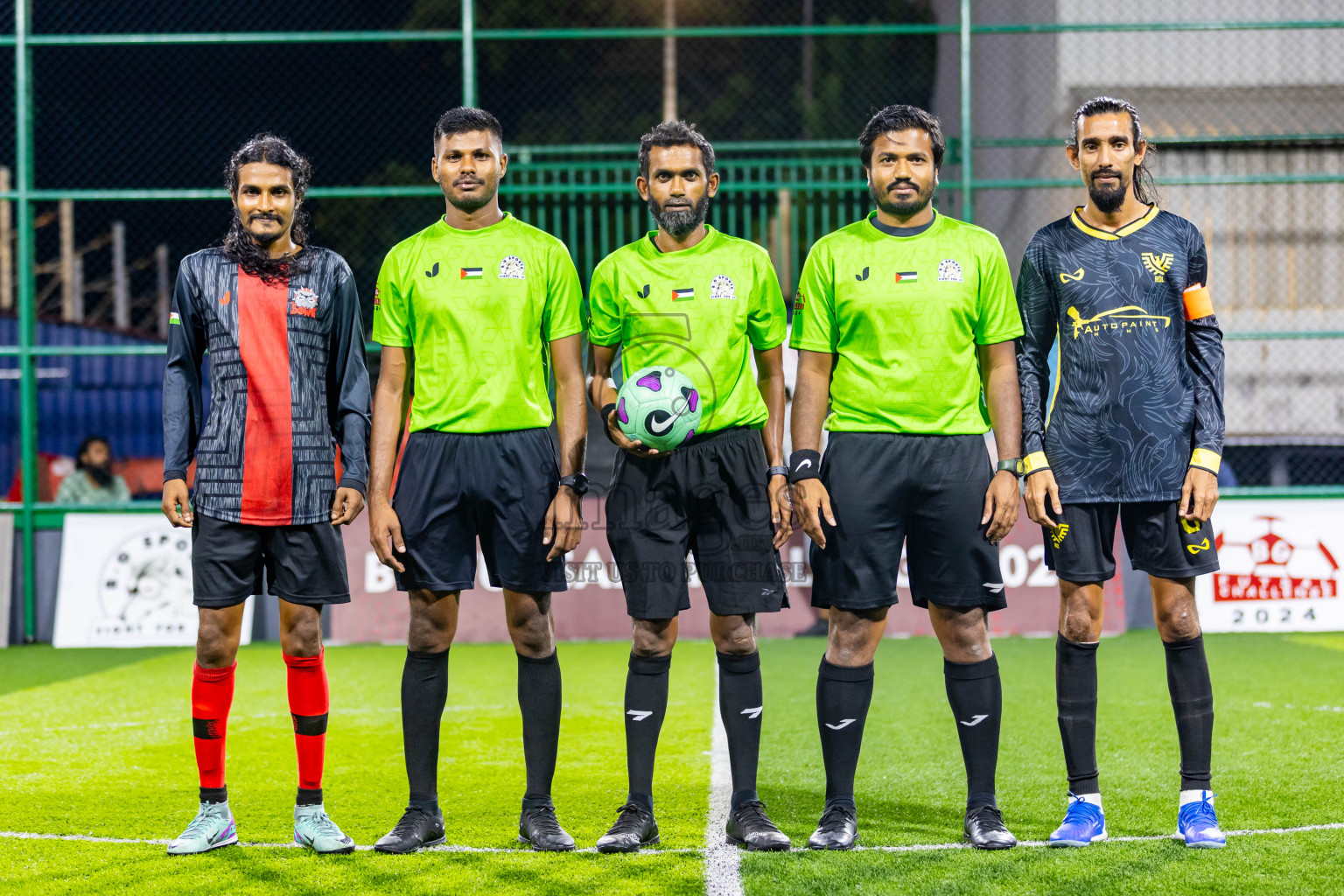 Bows vs RDL in Day 6 of BG Futsal Challenge 2024 was held on Sunday, 17th March 2024, in Male', Maldives Photos: Nausham Waheed / images.mv