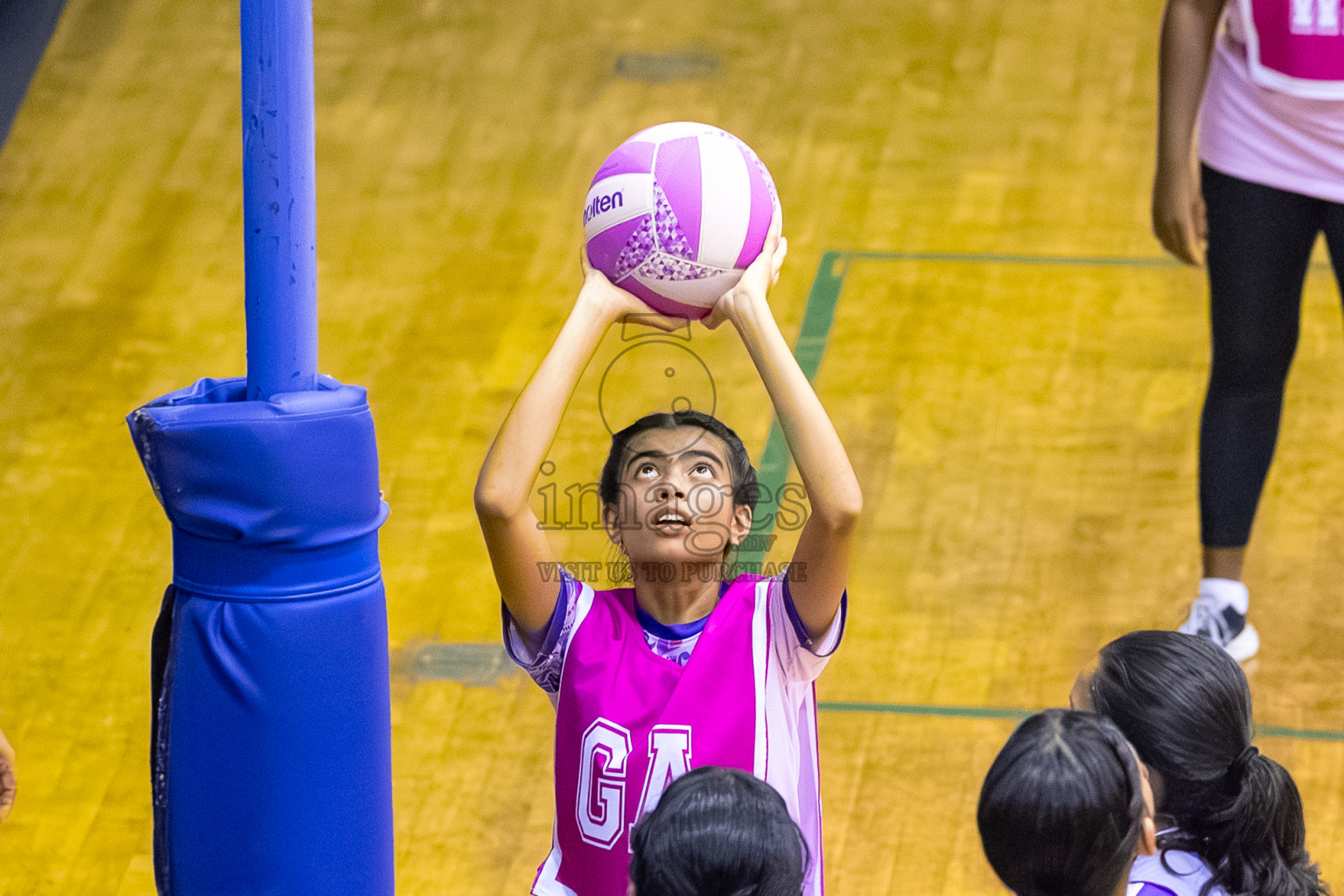 Day 9 of 24th Milo Netball Association Championship was held in Social Center at Male', Maldives on Tuesday, 9th September 2025. Photos: Mohamed Mahfooz Moosa / images.mv